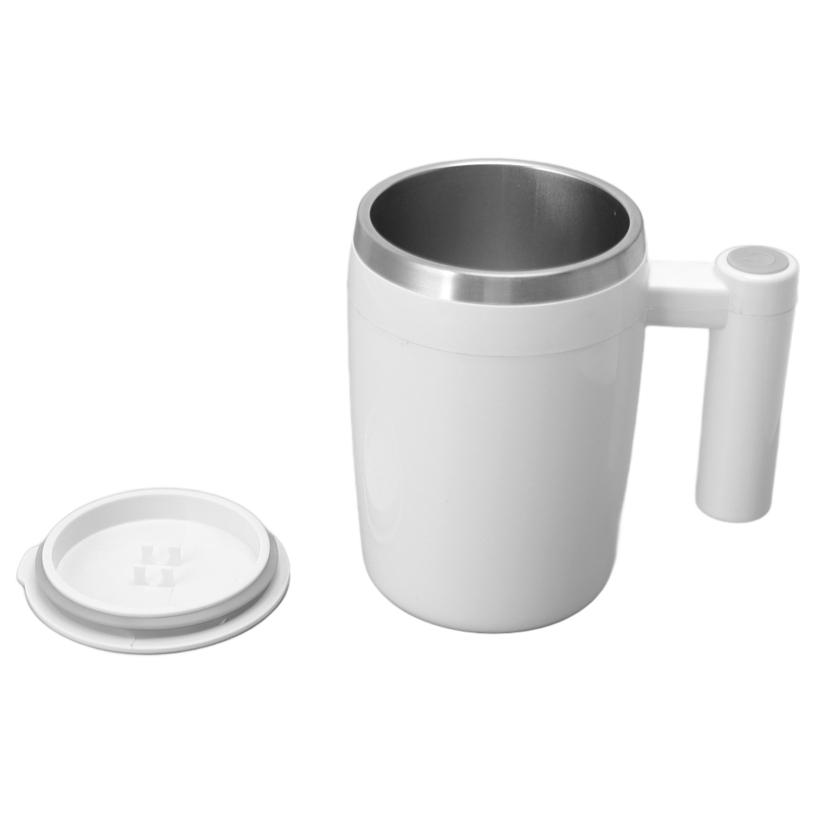 Automatischer 380-ml-kaffeemixerbecher Mit Magnetverschluss, Usb-aufladbar, Edelstahlbecher