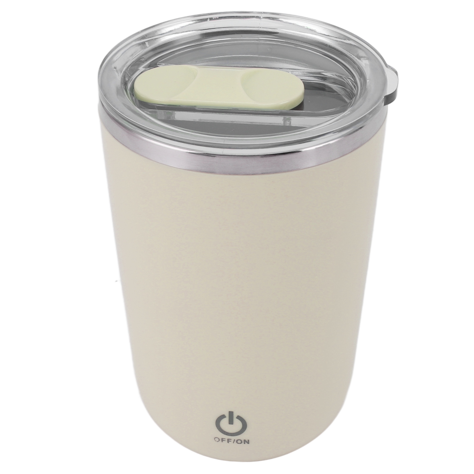 Elektrischer Kaffeemixer Mit Usb-anschluss, 350 Ml, Auslaufsicher, Automatisch, Mit Selbstumrührfunktion, Hellgelb
