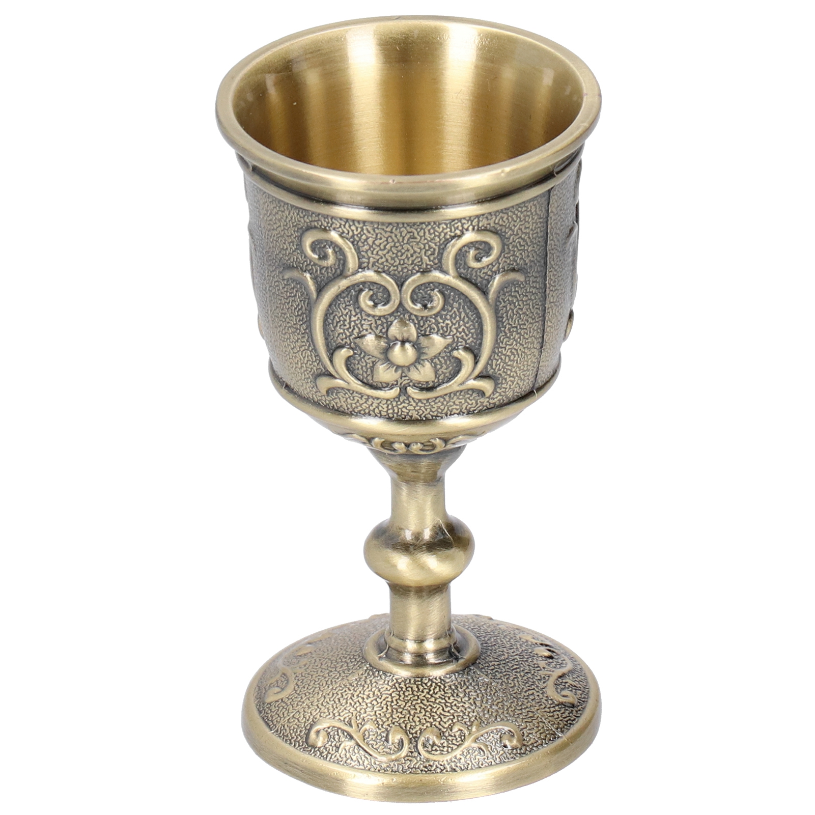 Vintage-weinglas Aus Bronze, Europäischer Königlicher, Ziselierter Kelch, Whiskykelch, Partyzubehör