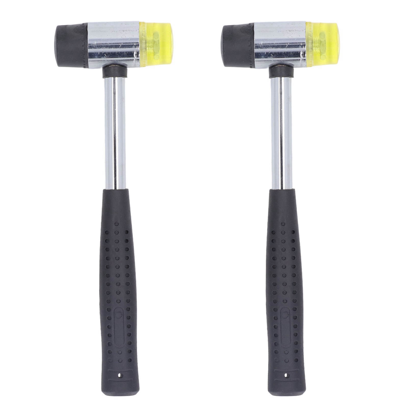 Zweiteiliger Gummihammer, 25 Mm, Rutschfester Hohlstahlgriff, Klöppel Mit Abnehmbarem Kopf Für Holz- Und Schmuckarbeiten