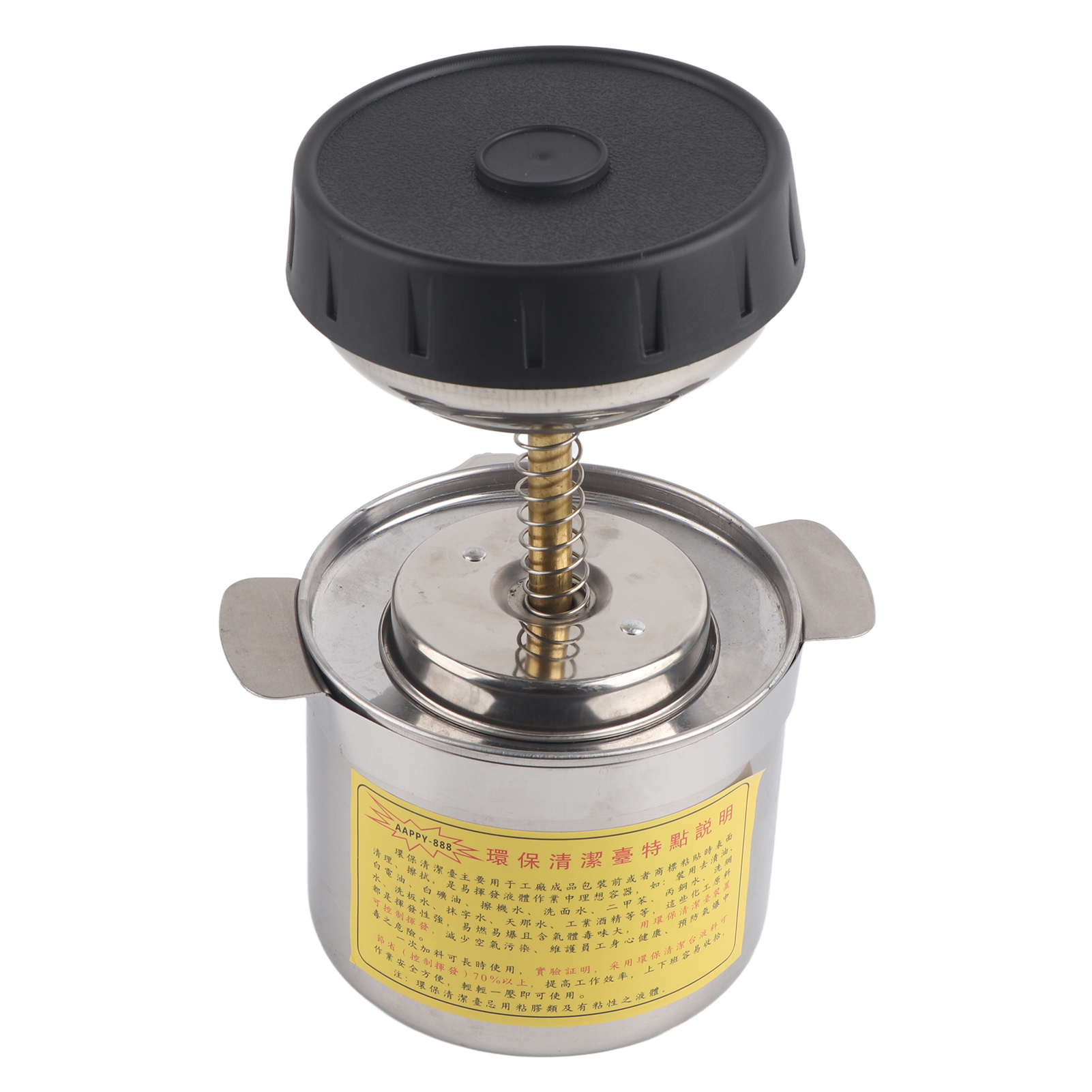 Umweltfreundlicher Hydraulischer Alkoholpumpenspender Aus Edelstahl, 1,2 L Reinigungsgerät