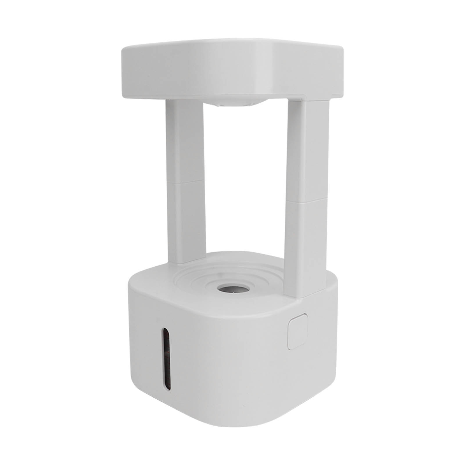 Leiser 580-ml-luftbefeuchter Mit Nebelfunktion Für Zuhause, Anti-schwerkraft-wassertropfen, Luftbefeuchter Für Schlafzimmer, Büro, Zimmer, Licht, Sieben Farben