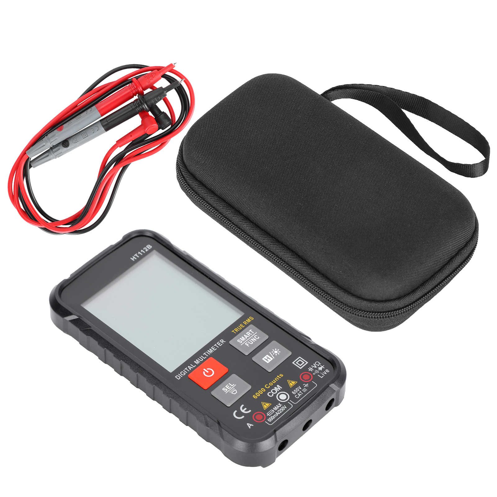 Tragbares Spannungsmessgerät, Digitales Multimeter Mit Ac/dc-anzeige, Elektrisches Prüfgerät
