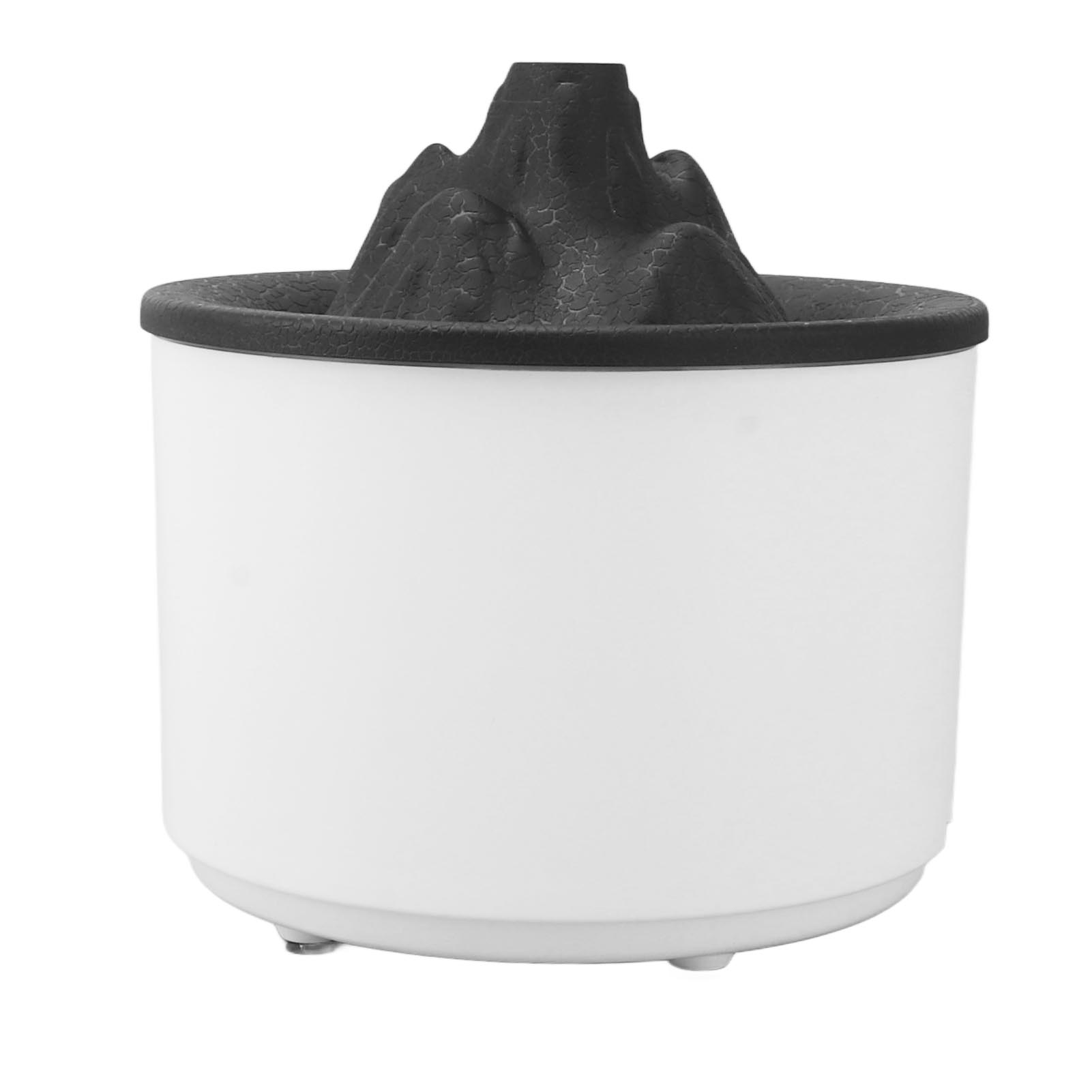 Diffusor Für Ätherische Öle Und Luftbefeuchter Im Vulkan-design, 500-ml-tank, Led-beleuchtung, Leiser Ultraschall, 100–240-v-eu-stecker