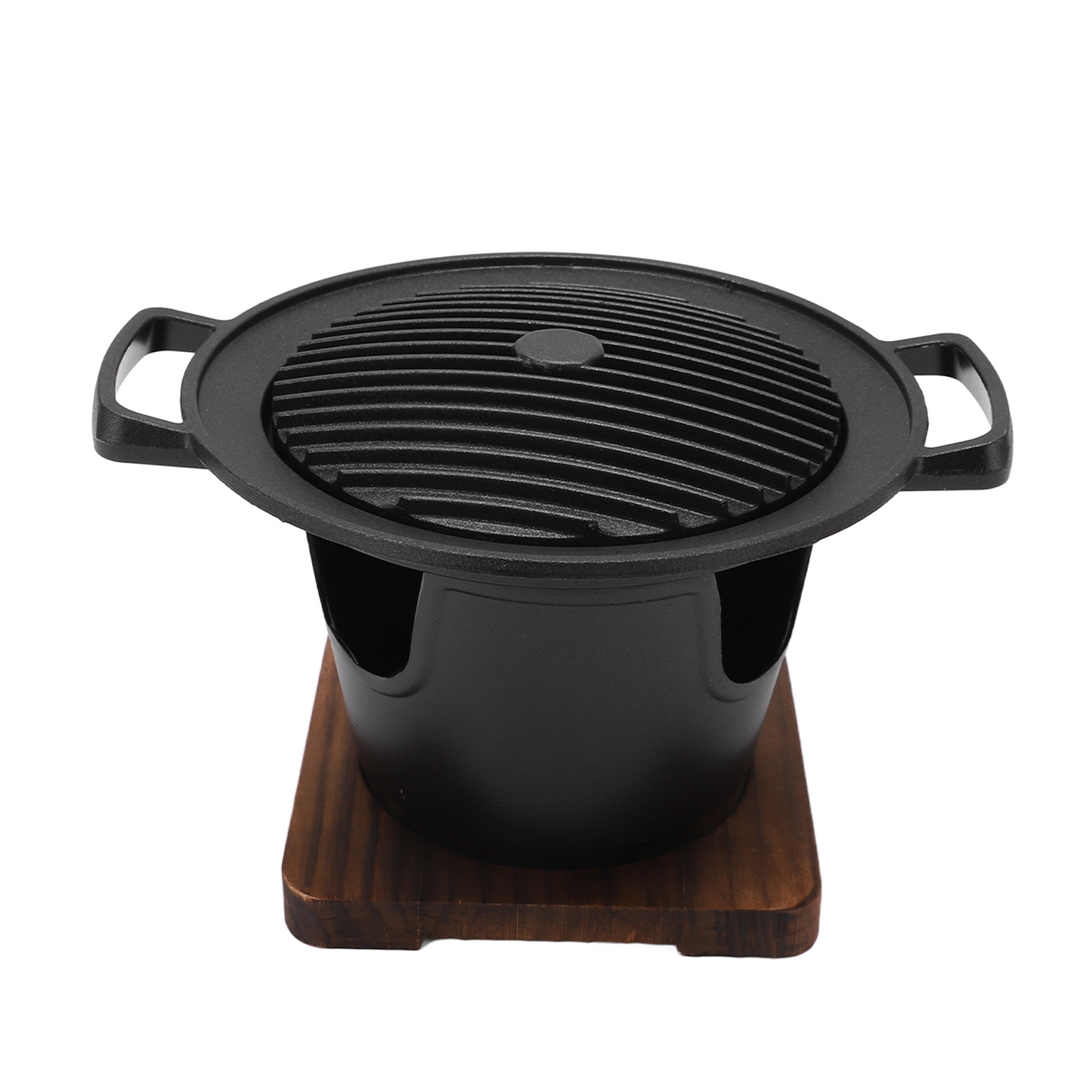 Mini-tragbarer, Lebensmittelechter Grill Mit Antihaftbeschichtung Für 1-2 Personen, Ideal Für Reisen, Picknicks Und Camping Im Freien.