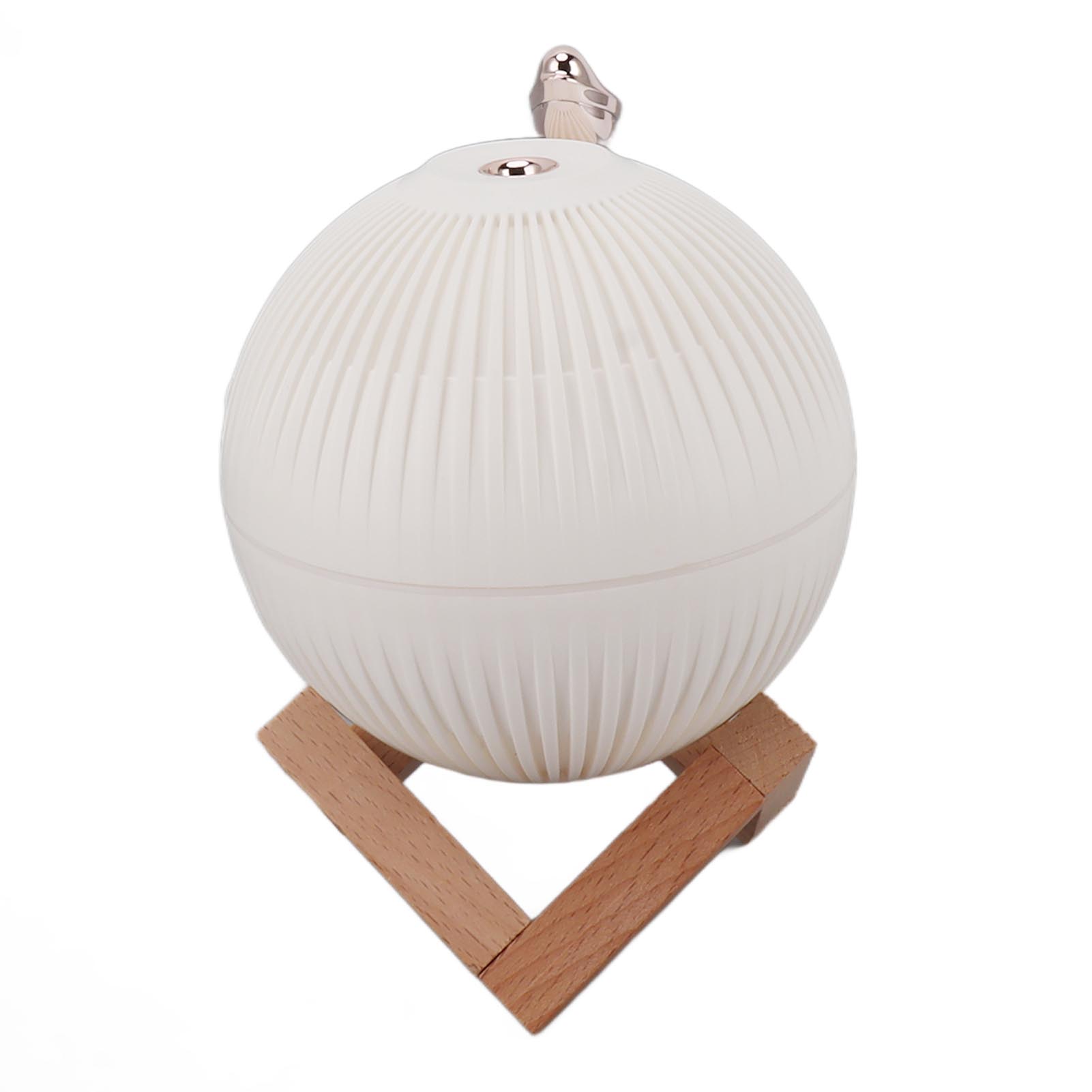 Mini-3d-mond-luftbefeuchter, Tragbar, 330 Ml, Usb-aufladbar, Aromatherapie Für Zuhause, Kompakt Und Niedlich