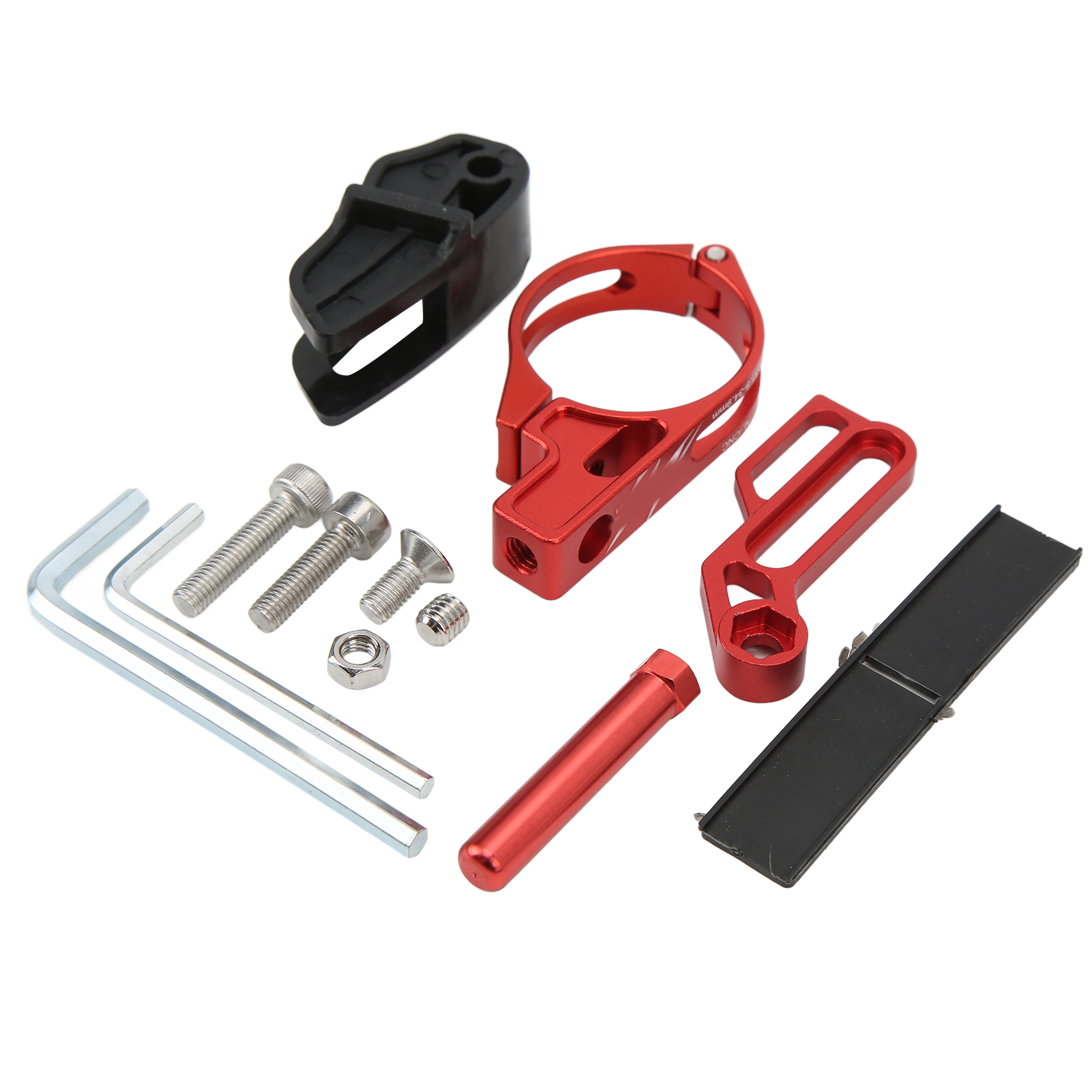 Lebycle Universal-kettenführung Aus Aluminiumlegierung Für Mountainbikes, Roter Kettenschutz