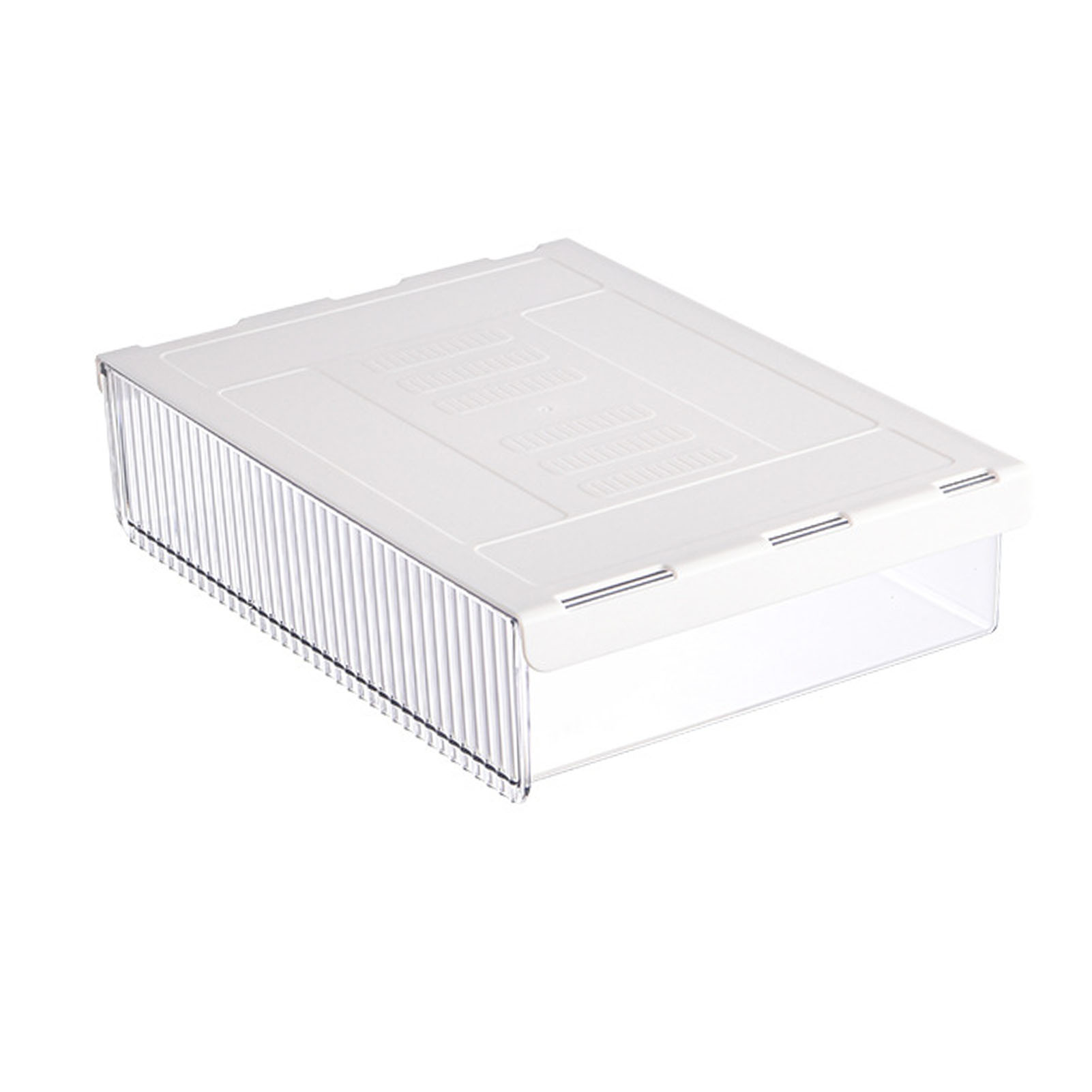 Unsichtbare, Transparente Schublade Für Unter Den Schreibtisch, 21 X 6 X 17 Cm, Mittelgroßer Schreibtisch-organizer