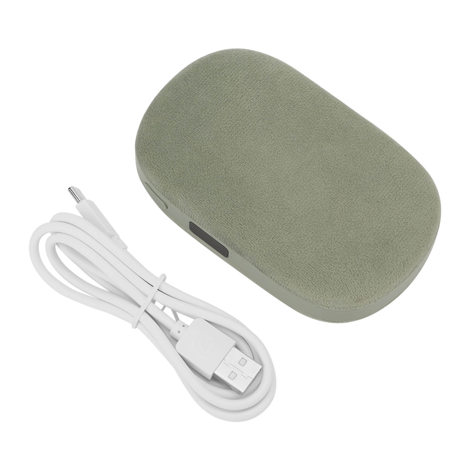 10000 Mah 2-in-1 Powerbank Mit Handwärmer, Schnellheizung, Tragbar, Wiederaufladbar Mit Digitalanzeige, Grün