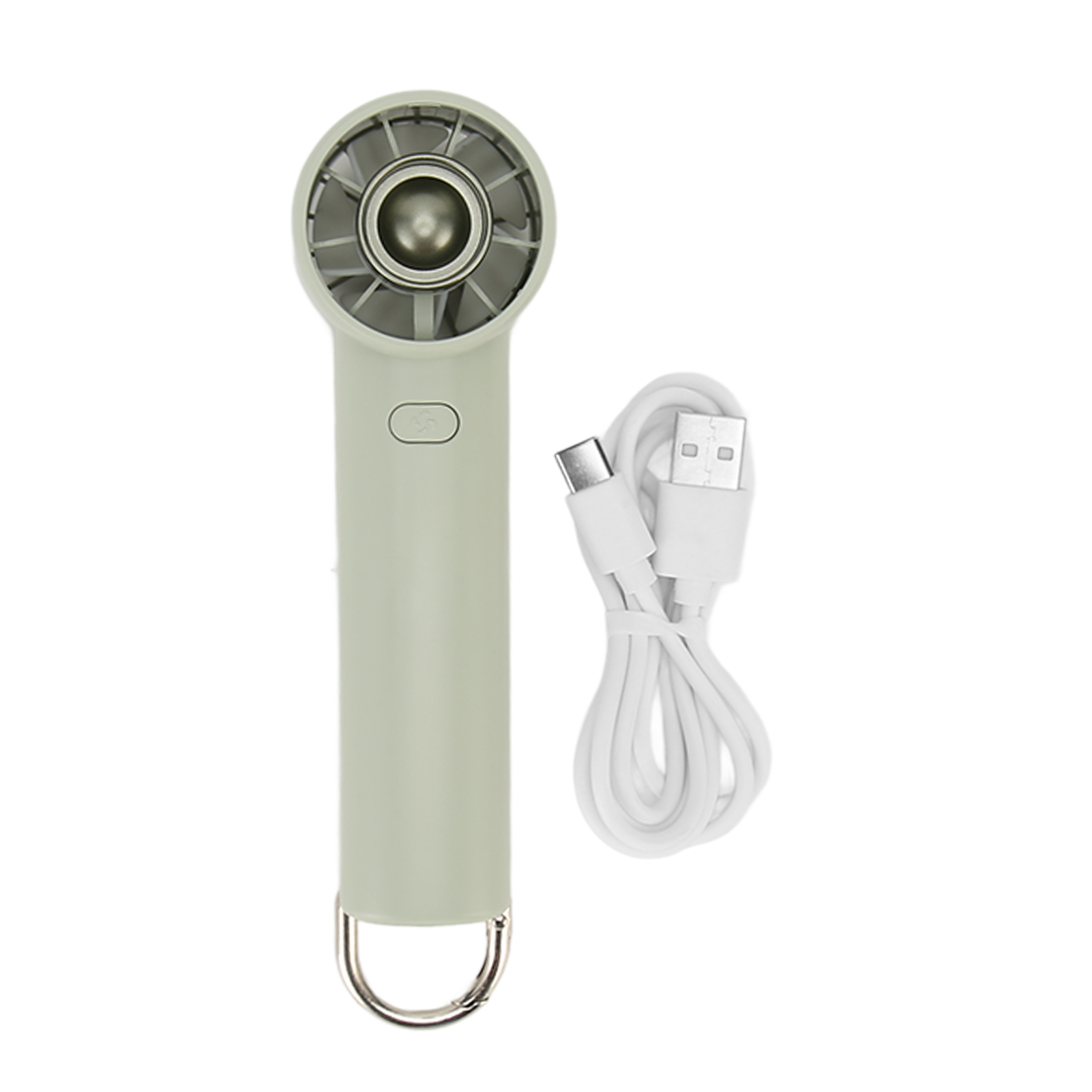 Mini-ventilator, Tragbar, Per Usb Aufladbar, Leicht, Kompakt, Mit Komfortablem Griff, Für Zuhause, Outdoor Und Reisen