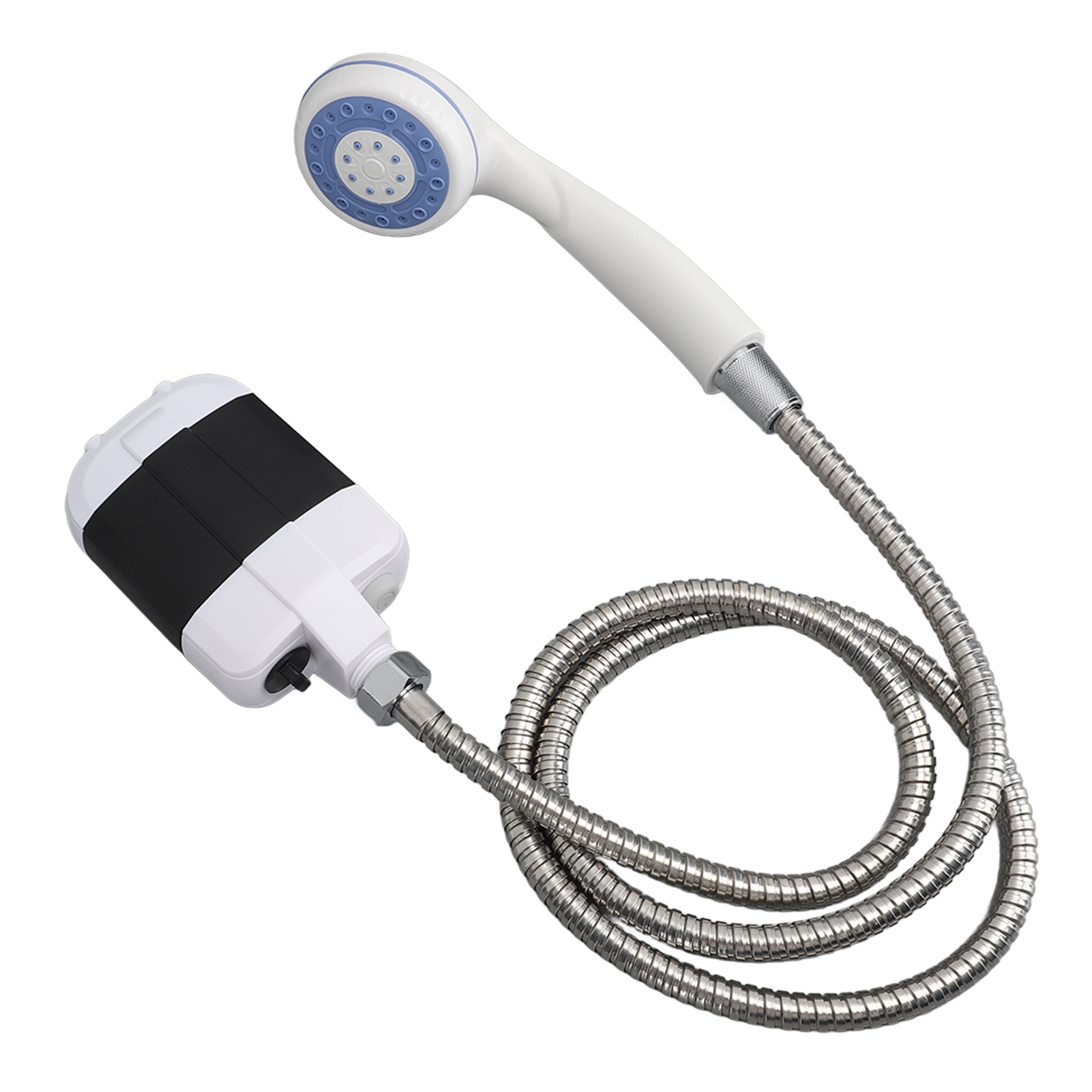 Leistungsstarke, Per Usb Aufladbare, Wasserdichte Campingdusche Mit 2400 Mah, Tragbares Duschset Für Den Outdoor-einsatz