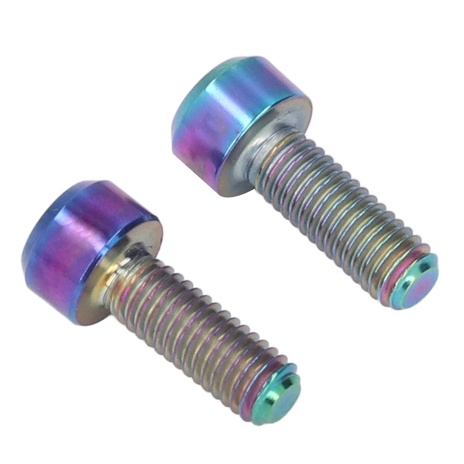 Risk 2 Daumengas-befestigungsschrauben, Titanlegierung, M5x14mm Variable Geschwindigkeitsverstellschraube Für Rennräder Und Mountainbikes