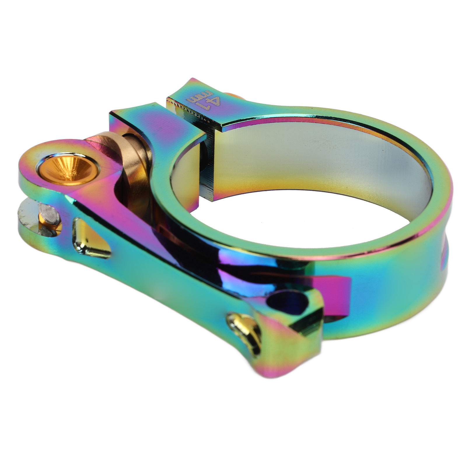41 Mm Schnellspann-sattelklemme Aus Aluminiumlegierung Für 33,9 Mm Sattelstützen, Farbige Klemme