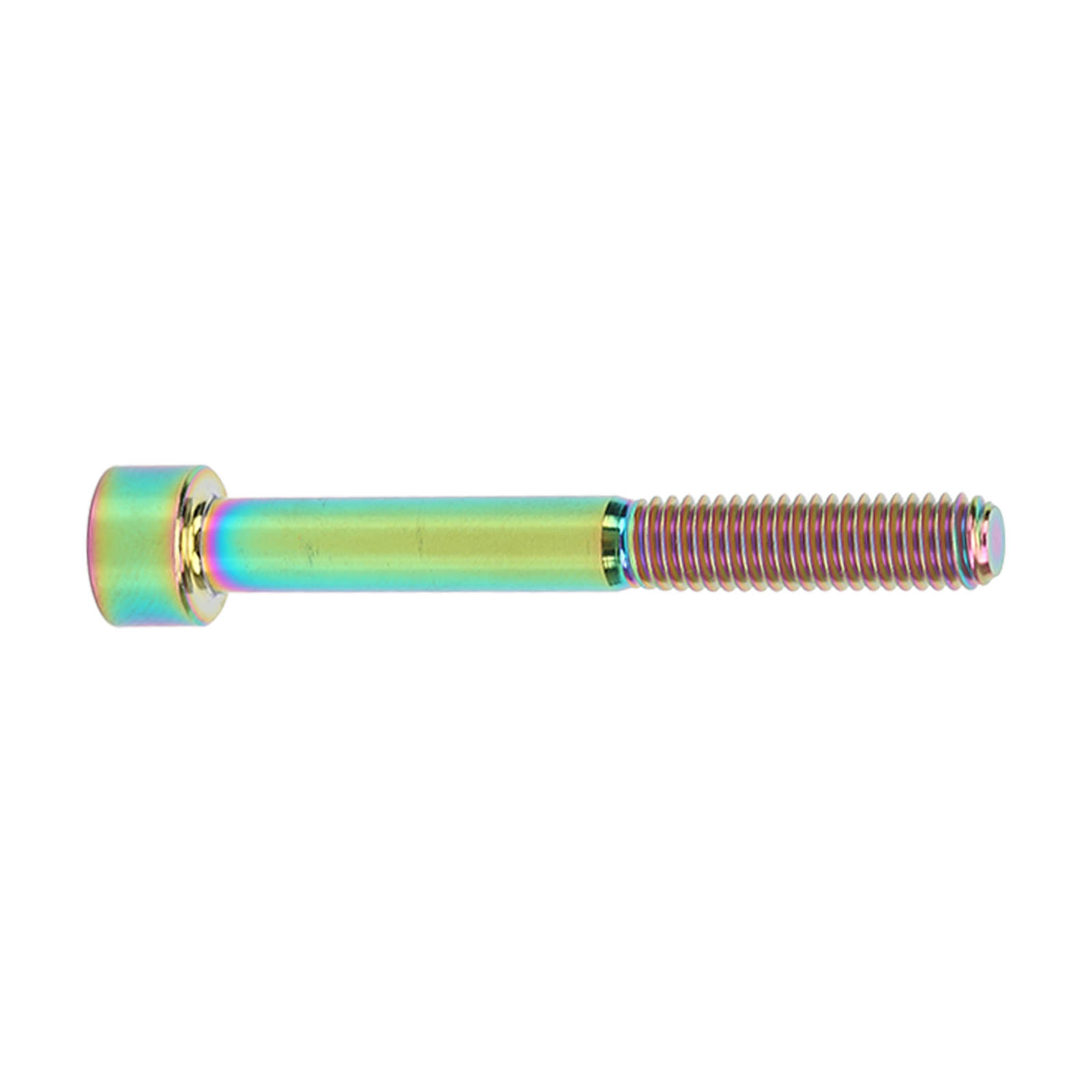 Attraktive M6x50-mm-schraube Aus Titanlegierung Für Fahrradvorbauten, Zweifarbige Lenkervorbauschraube Für Outdoor-radtouren