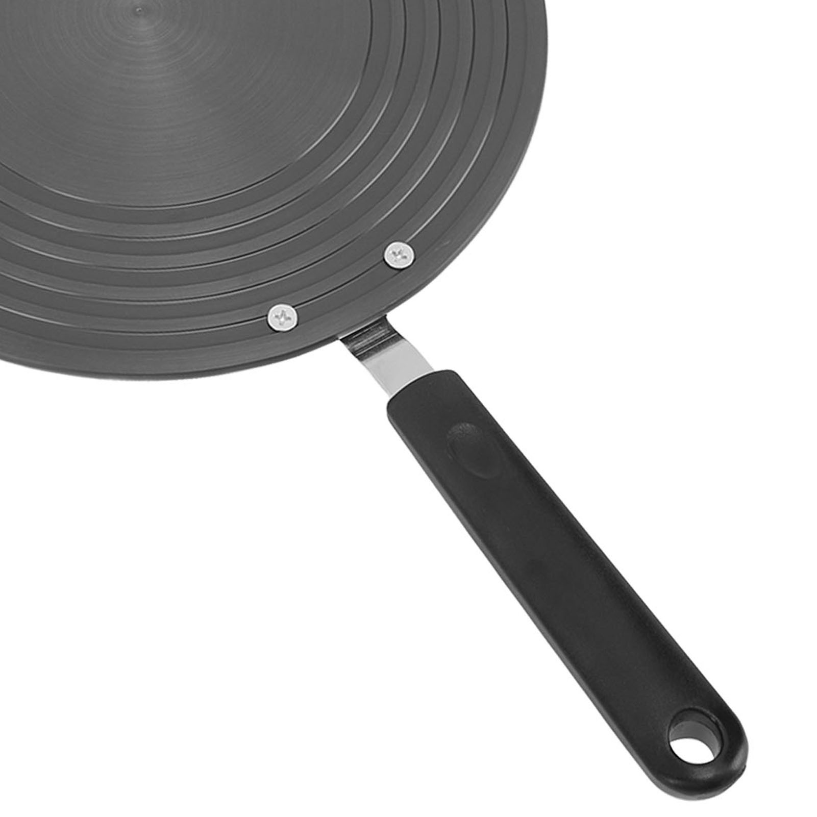 Hitzeverteiler Aus 4 Mm Dicker Aluminiumlegierung, 28 Cm Große, Flammenreduzierende Kochfeldplatte Mit Griff, Küchenzubehör.