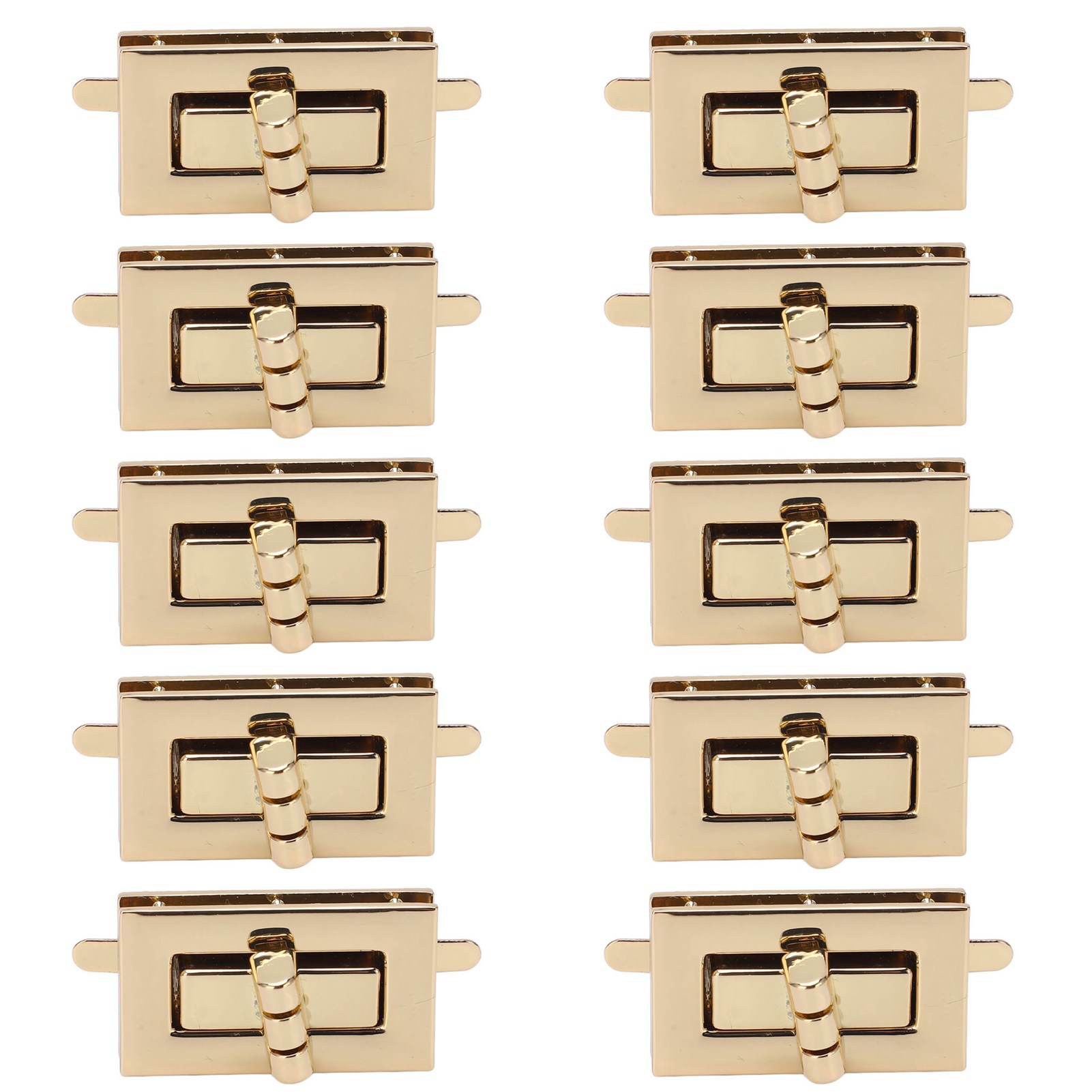 10er-pack Ersatz-drehverschlüsse, Klassisches Rechteckiges Design, Für Reisetaschen