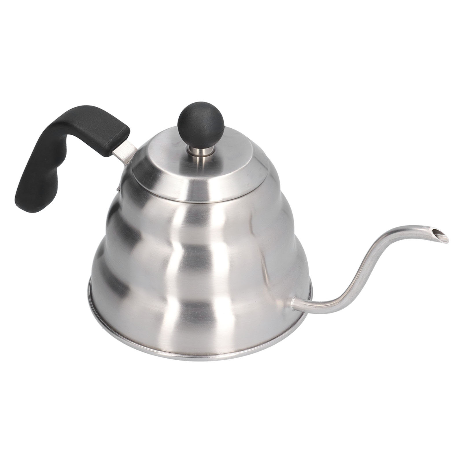 1-liter-kaffeekessel Aus Edelstahl, Retro-schwanenhalsausguss, Filterkaffeekanne, Küchenutensil
