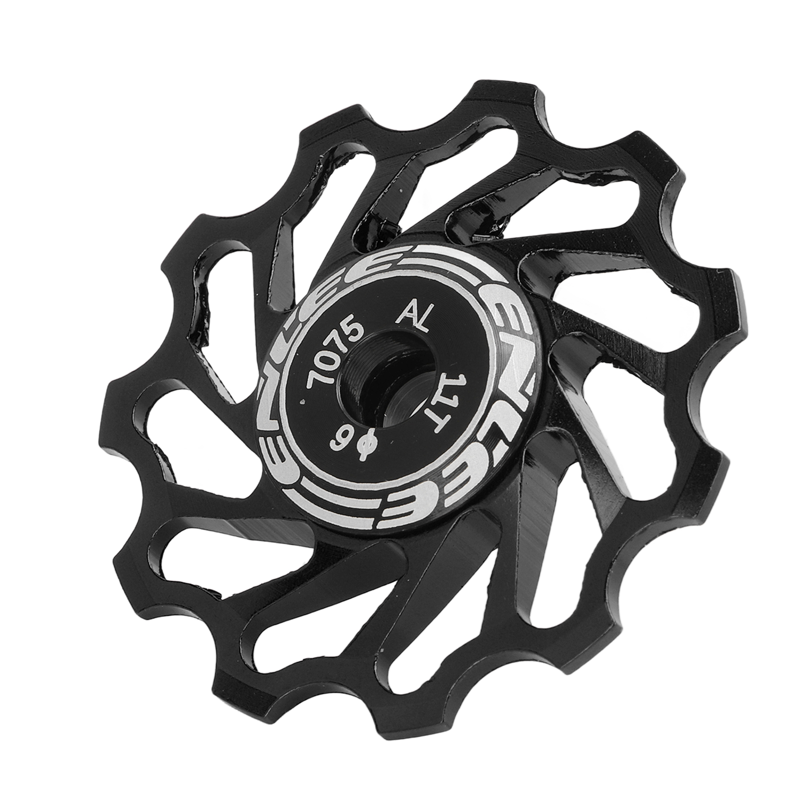 11t Kettenführung Aus Metall Und Keramik Für Mountainbike-schaltwerk - Schwarze Schaltrolle