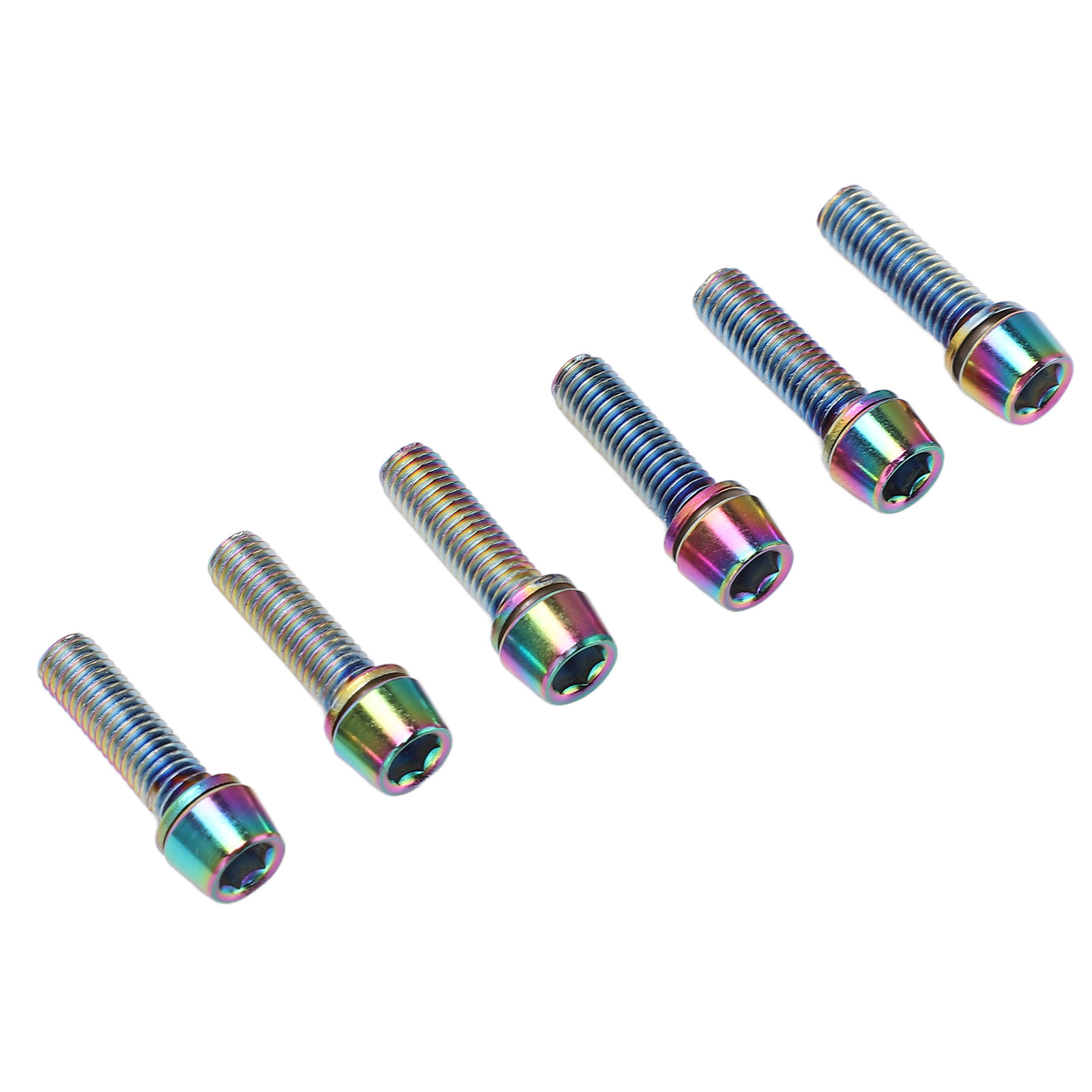 M5x23mm Stahlschrauben Für Flaschenhalter, Mehrfarbige Schrauben Zur Lenkerendmontage
