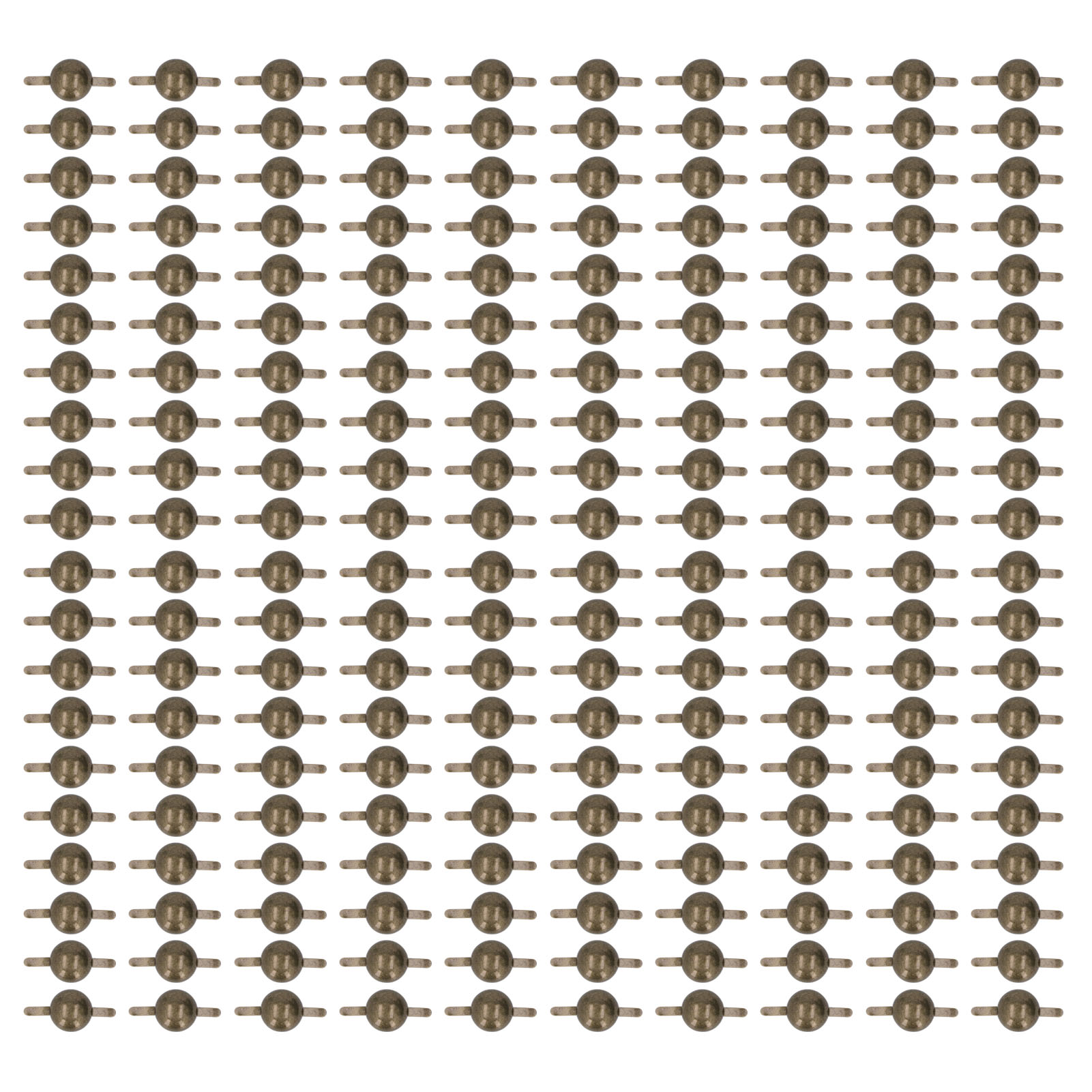 200 Dekorative, Galvanisierte Metallnägel, Gratfrei, Verschleißfest, Für Heimwerkerprojekte Und Handtaschenherstellung Sp15 004