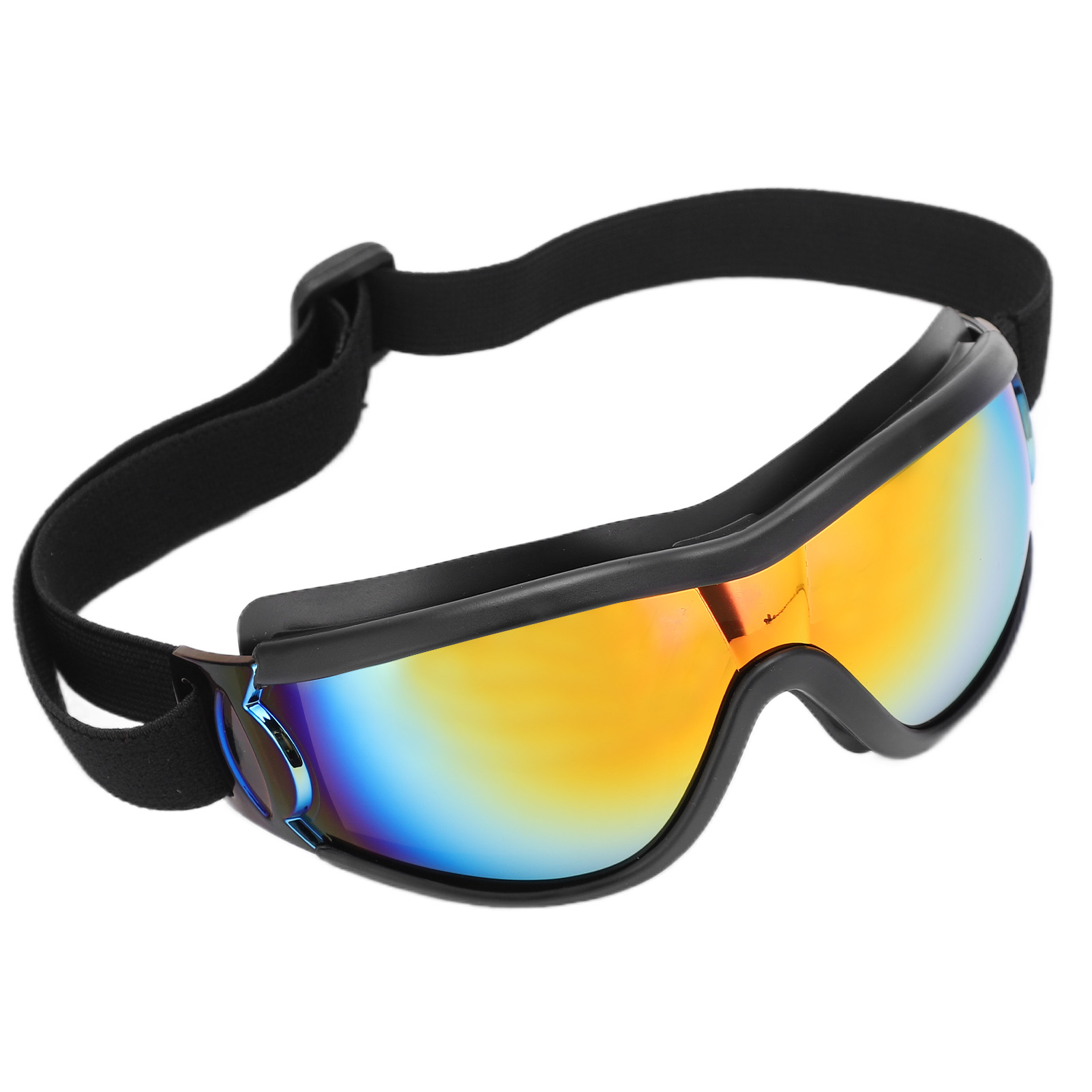 Spritzwassergeschützte Kinderschutzbrille Mit Uv-schutz, Inklusive Aufbewahrungsetui, Schwarzem Gestell Und Grauen Gläsern