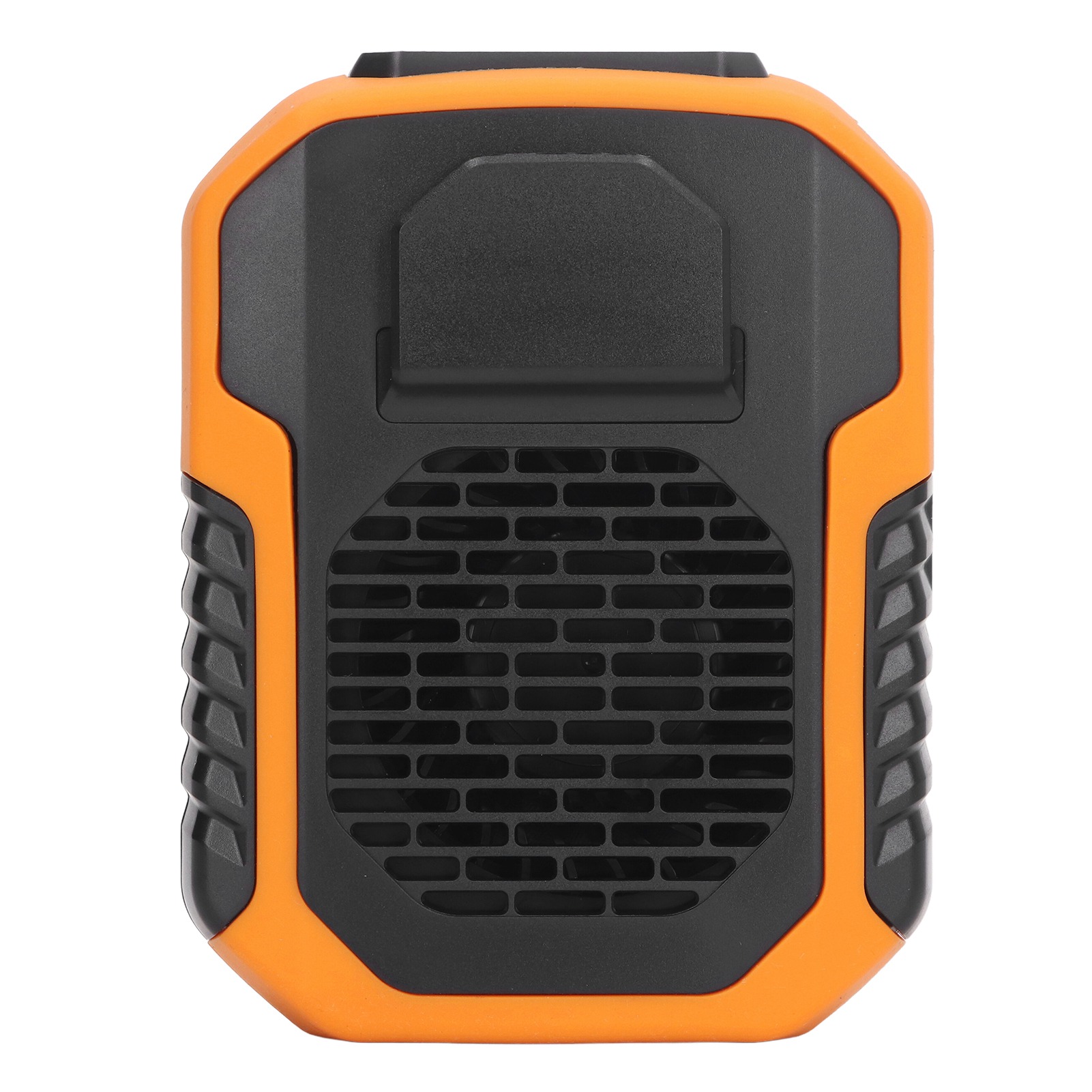 Mini-ventilator Mit Kabel, Usb-aufladbar, 6000 Mah, 5,0 V Dc, 2,0 A, 3 Geschwindigkeitsstufen, Tragbarer Clip-ventilator Für Arbeiter, Orange