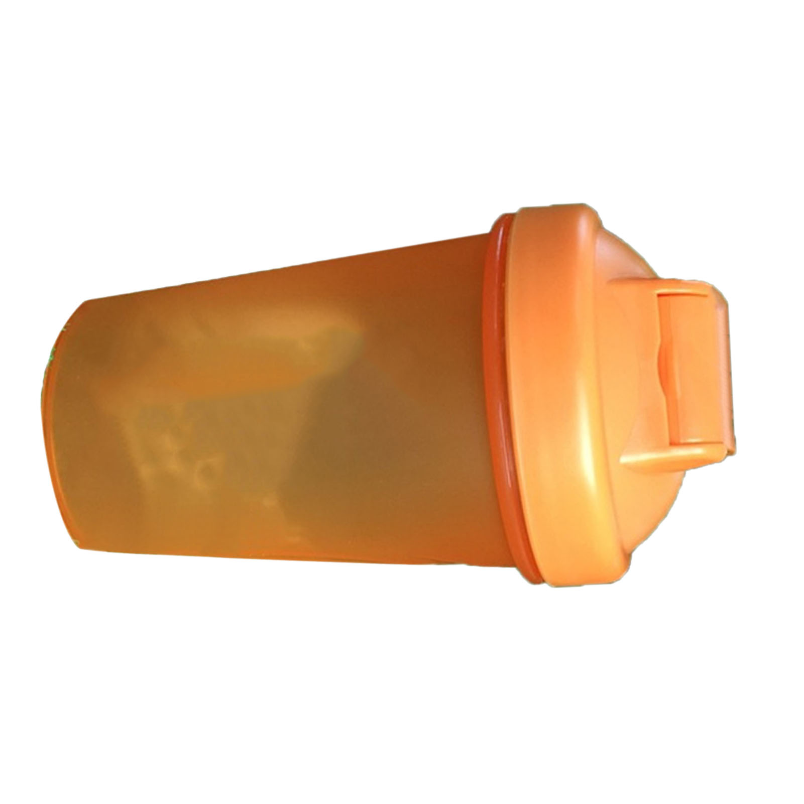500-ml-protein-shaker Aus Orangefarbenem Pp Mit Edelstahlkugel