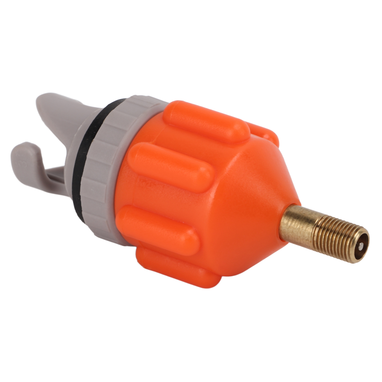 Leichter, Robuster Und Praktischer Hochdruckventiladapter Für Luftpumpen – Orange