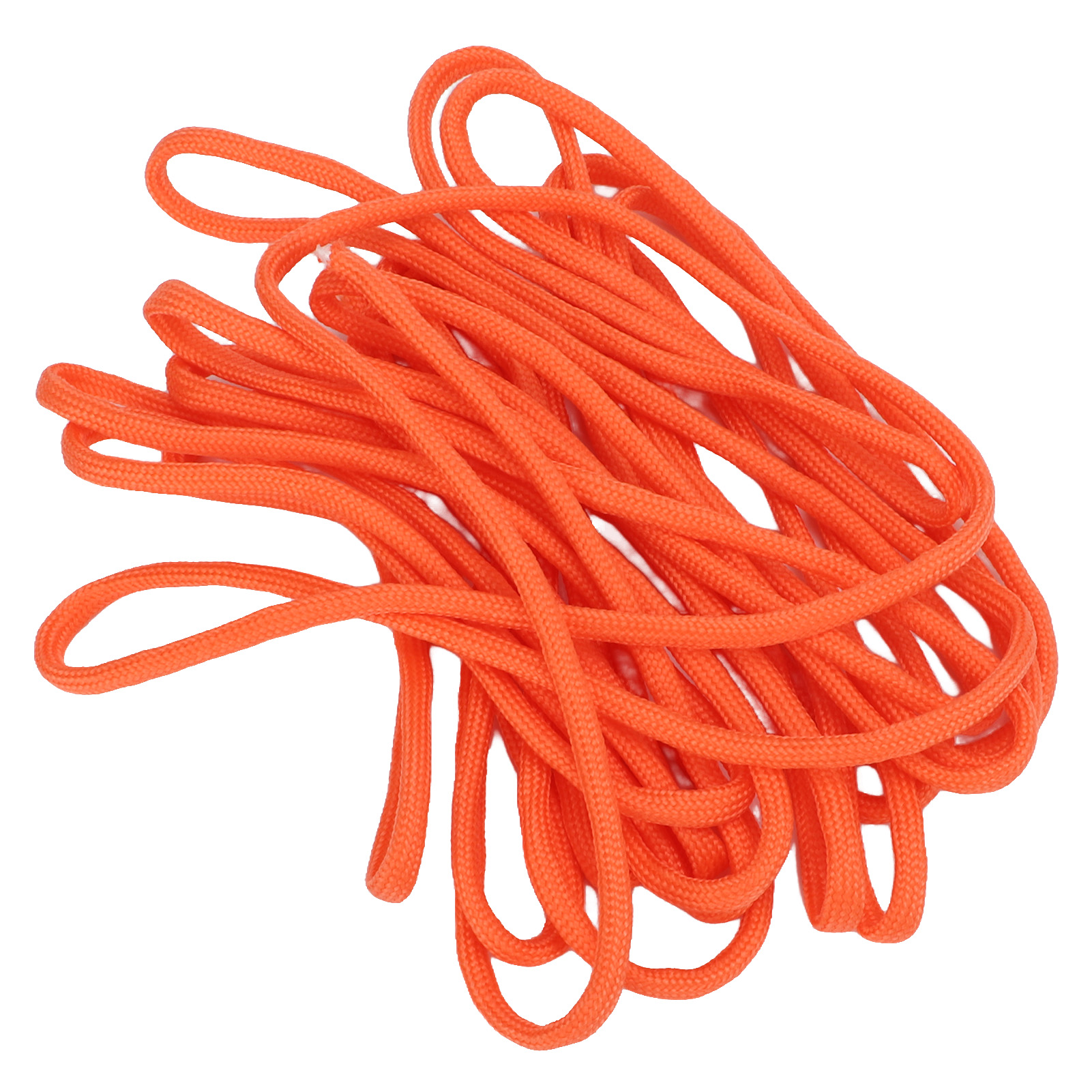 9-strängige, 5 Meter Lange Sicherheitsleine Aus Orangefarbenem Polyester-fallschirmseil Für Camping, Outdoor-survival Und Wandern