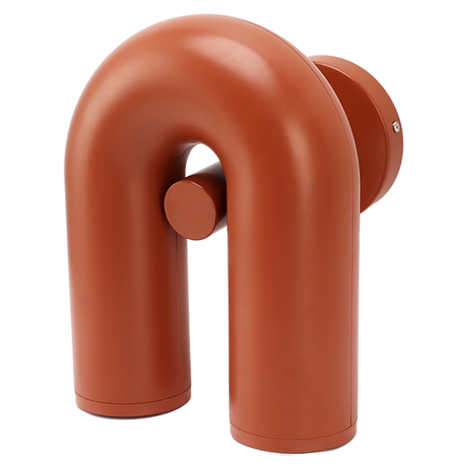 U-förmige Wandleuchte Aus Eisen Und Abs, Moderner Nordischer Stil, Warmes Licht, Dekorative Wandleuchte, Für Hotels Und Flure, 85–265 V, Orange