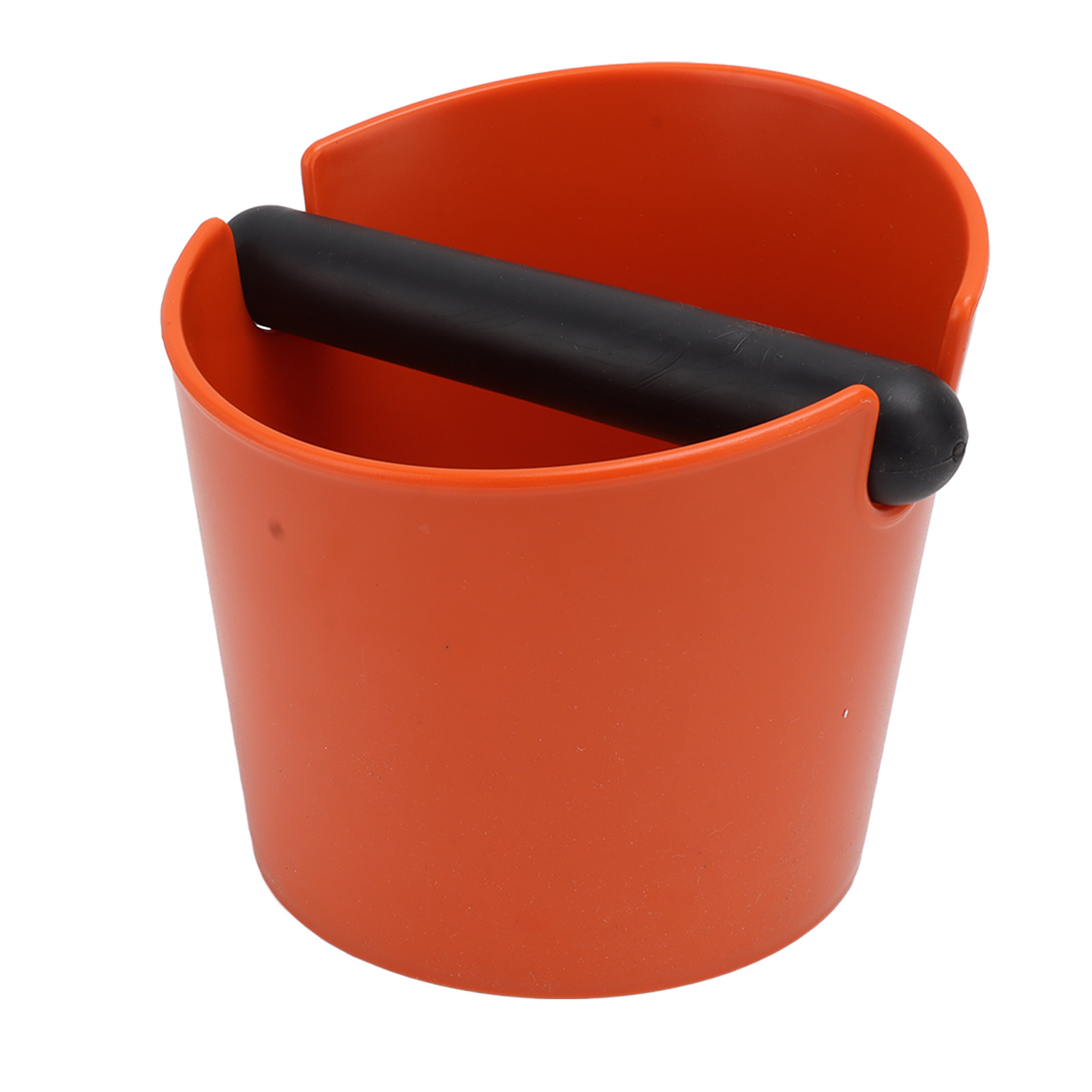 Runder, Orangefarbener Abs-kaffeebecher, Kaffeesatzbehälter Für Halbautomatische Espressomaschine