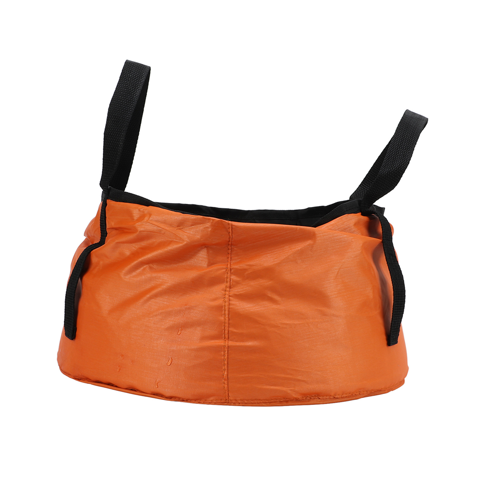 Zusammenklappbarer Eimer Mit Griff, Tragbares, Zusammenklappbares Waschbecken, Leichter Wasserbehälter Für Camping, Wandern Und Angeln (orange)