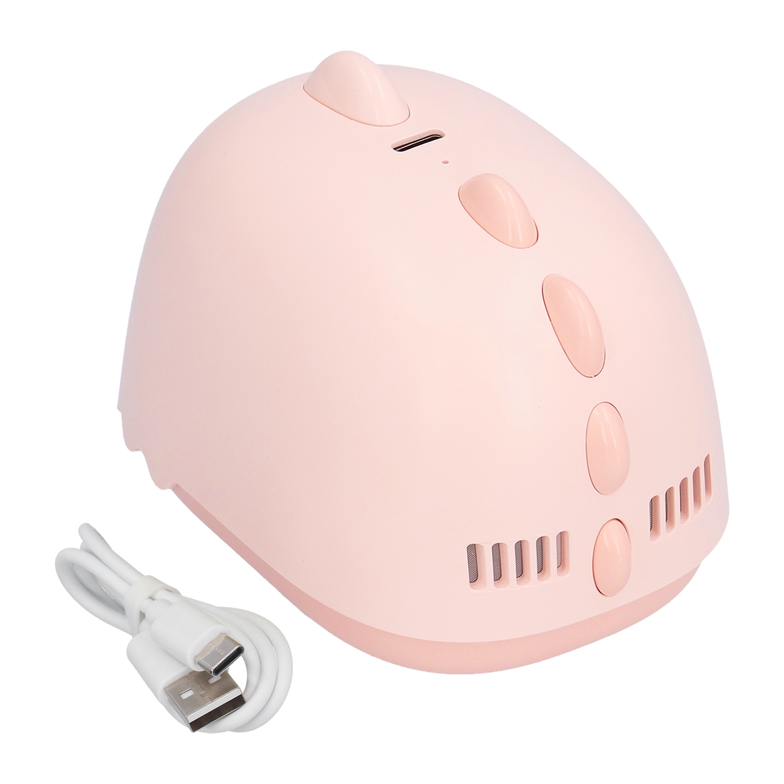 Mini-tischstaubsauger Mit Starker Saugkraft, Zweistufiger Einstellung, Schnellladefunktion, Pinkfarbener Handstaubsauger