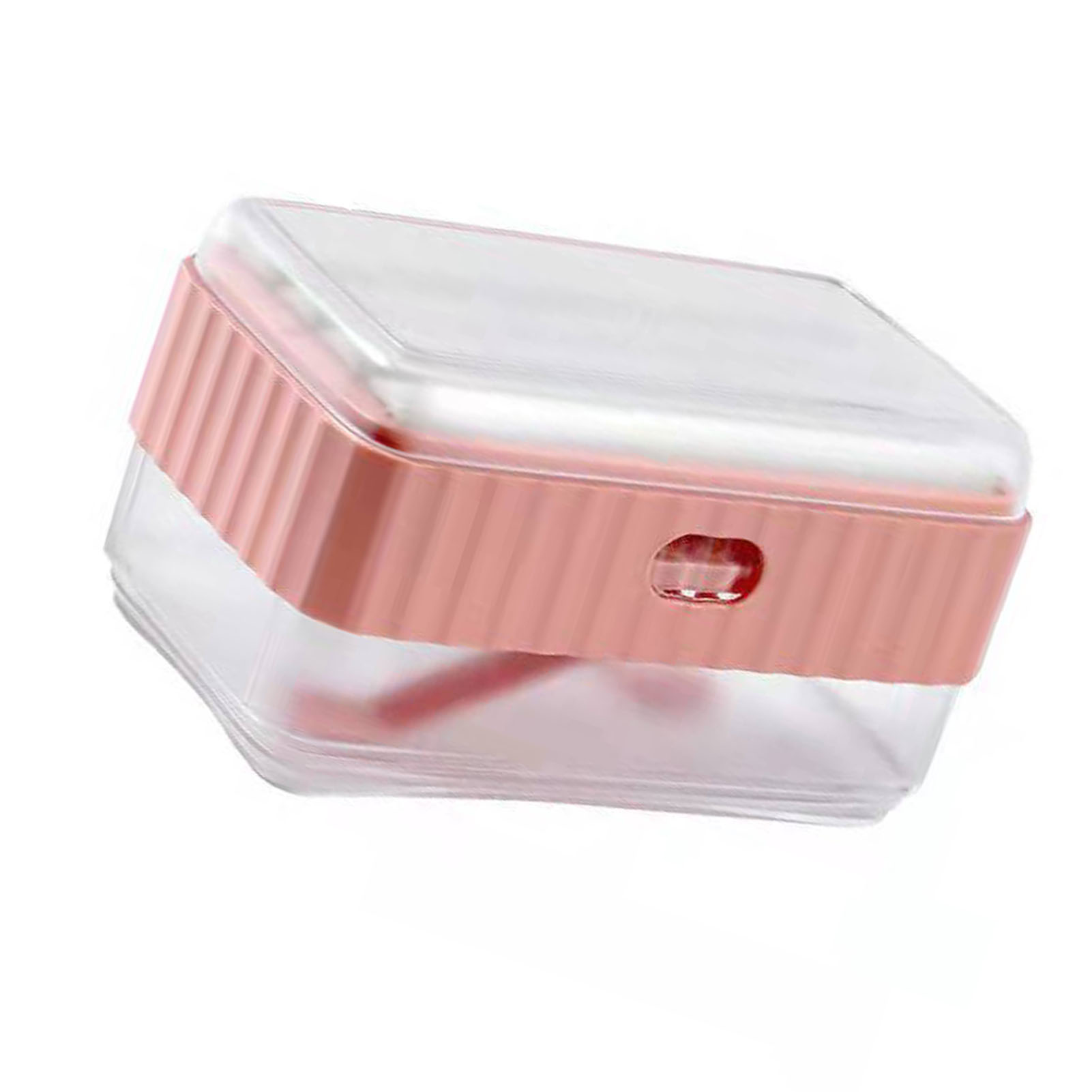 Multifunktionale Seifenablage Mit Abtropfschale Und Schaumseife Für Badezimmer, Rosa
