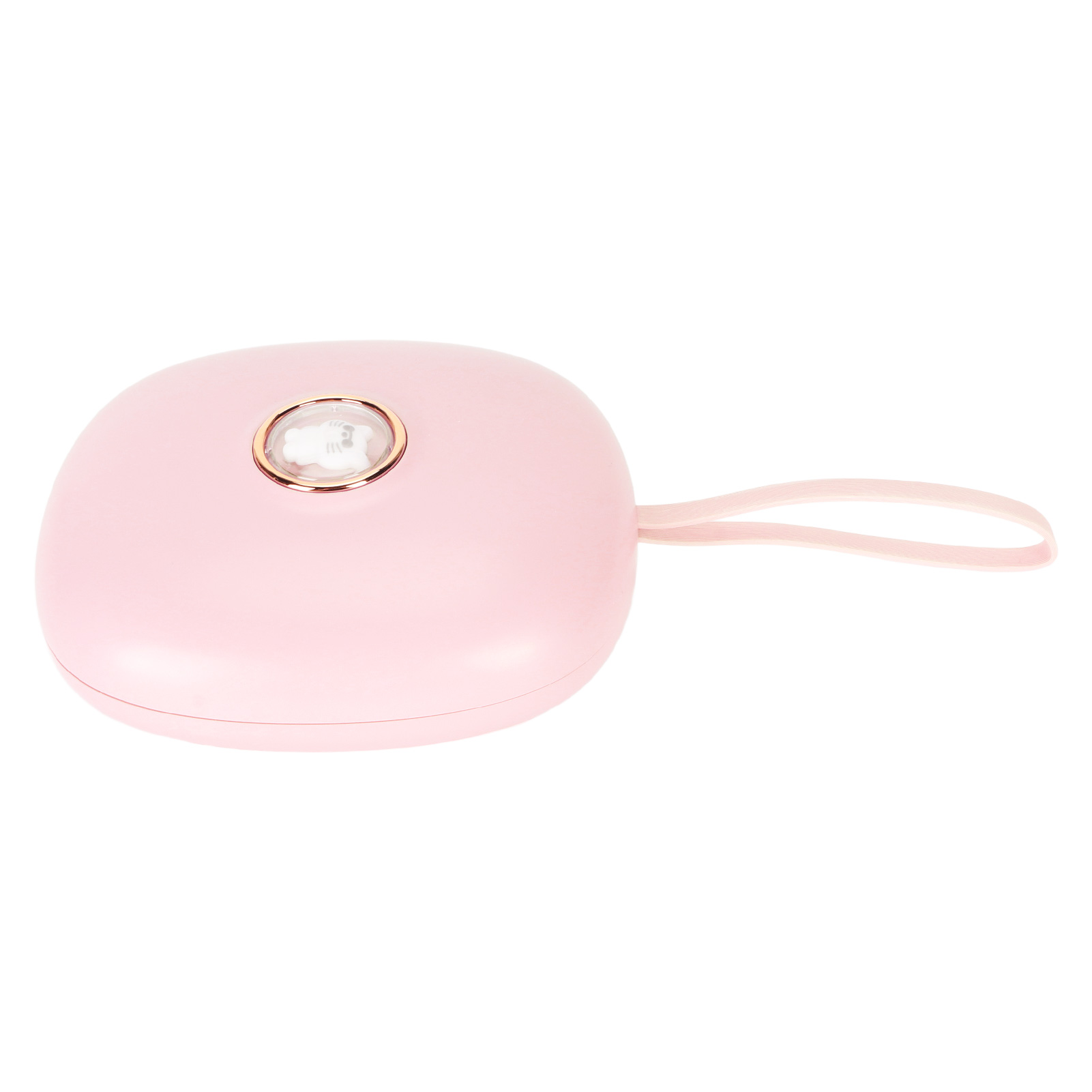 Tragbarer Led-vibrationswecker Mit Digitalanzeige Für Tiefschläfer, Schüler Und Kinder – Rosa