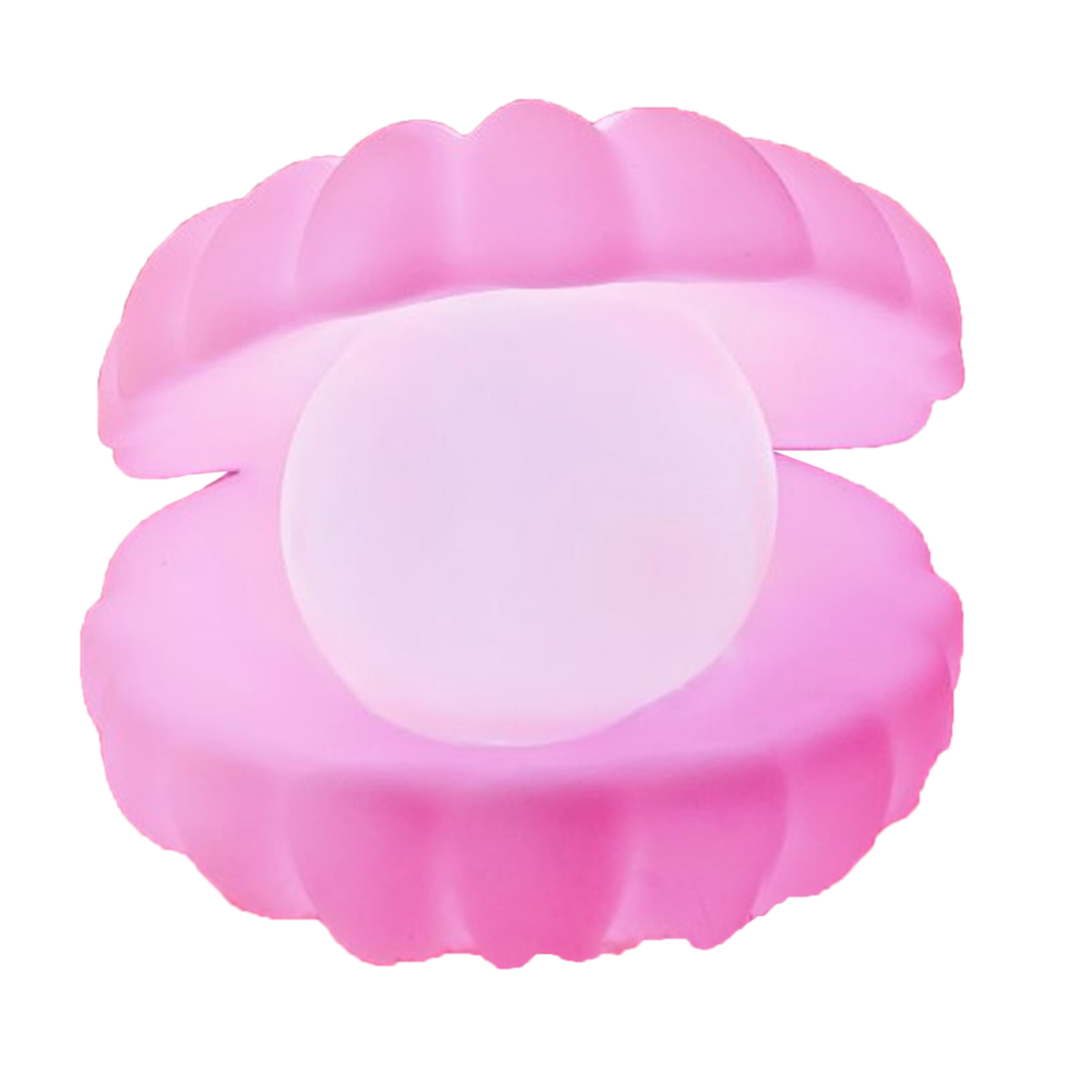 Handgefertigte Rosa Perlen-muschellampe – Diy-heimdeko-geschenkidee – Elegantes Nachtlicht