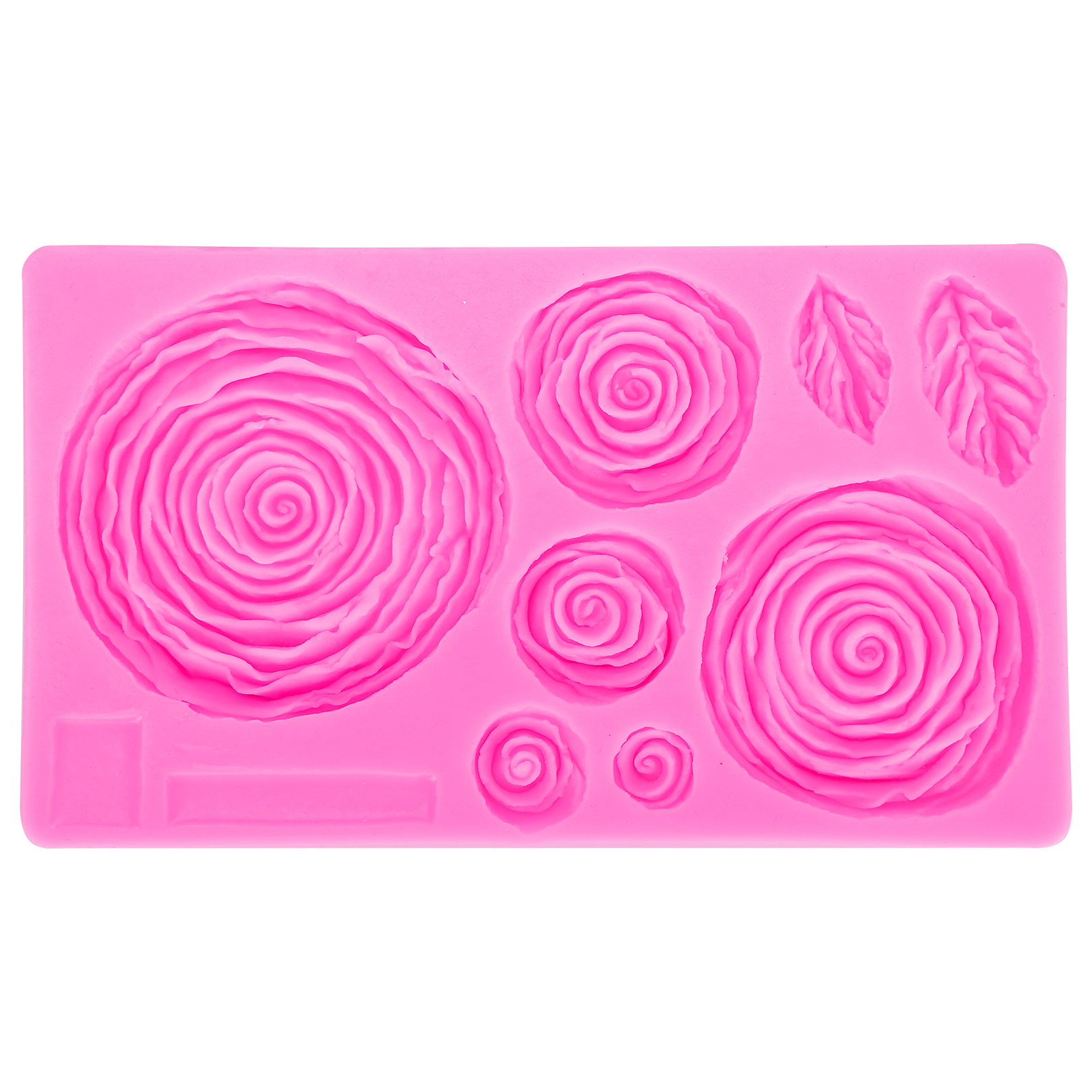 Kuchenform Mit Blumenmuster, Diy-silikonform Für Schokolade, Seife, Harz, Dekoration (rosa)