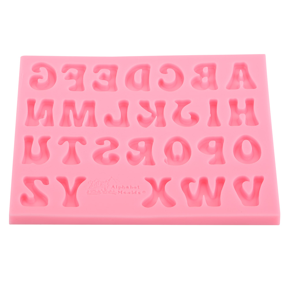 Diy-silikonform Für Das Rosa Alphabet Mit 26 Buchstaben – Bastelwerkzeug