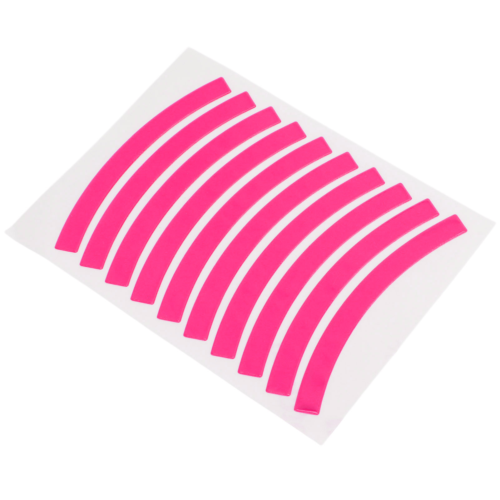 Reflektierende Aufkleber Für Kinderlaufräder, Sicherheitsklebestreifen, Radzubehör, Rosa