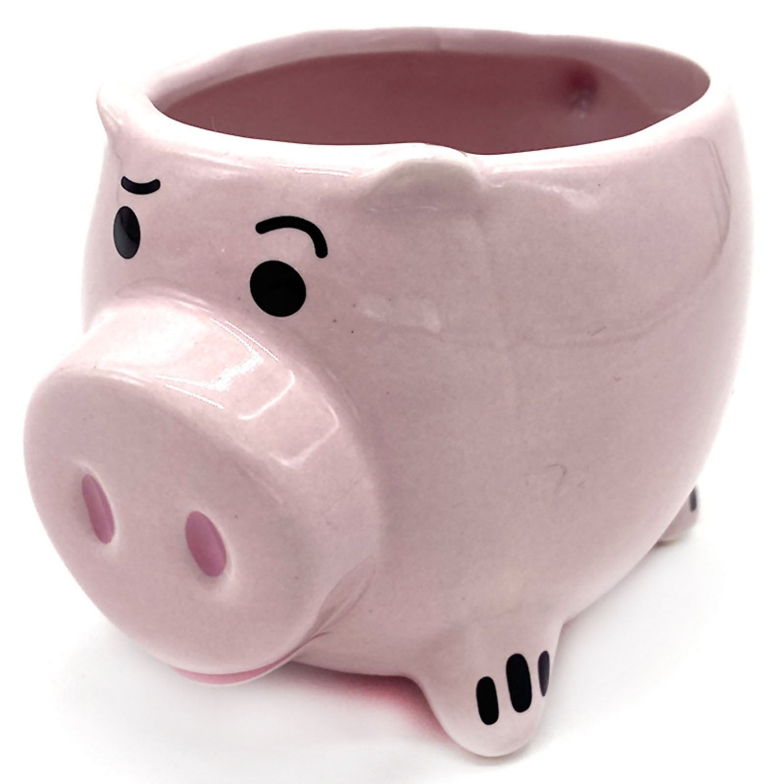 Niedlicher Rosa Schweinchen-keramikbecher, Angenehmer Griff, Glatter Rand, Entzückende Form Für Kaffee, Tee, Milch, Getränke Und Wasser
