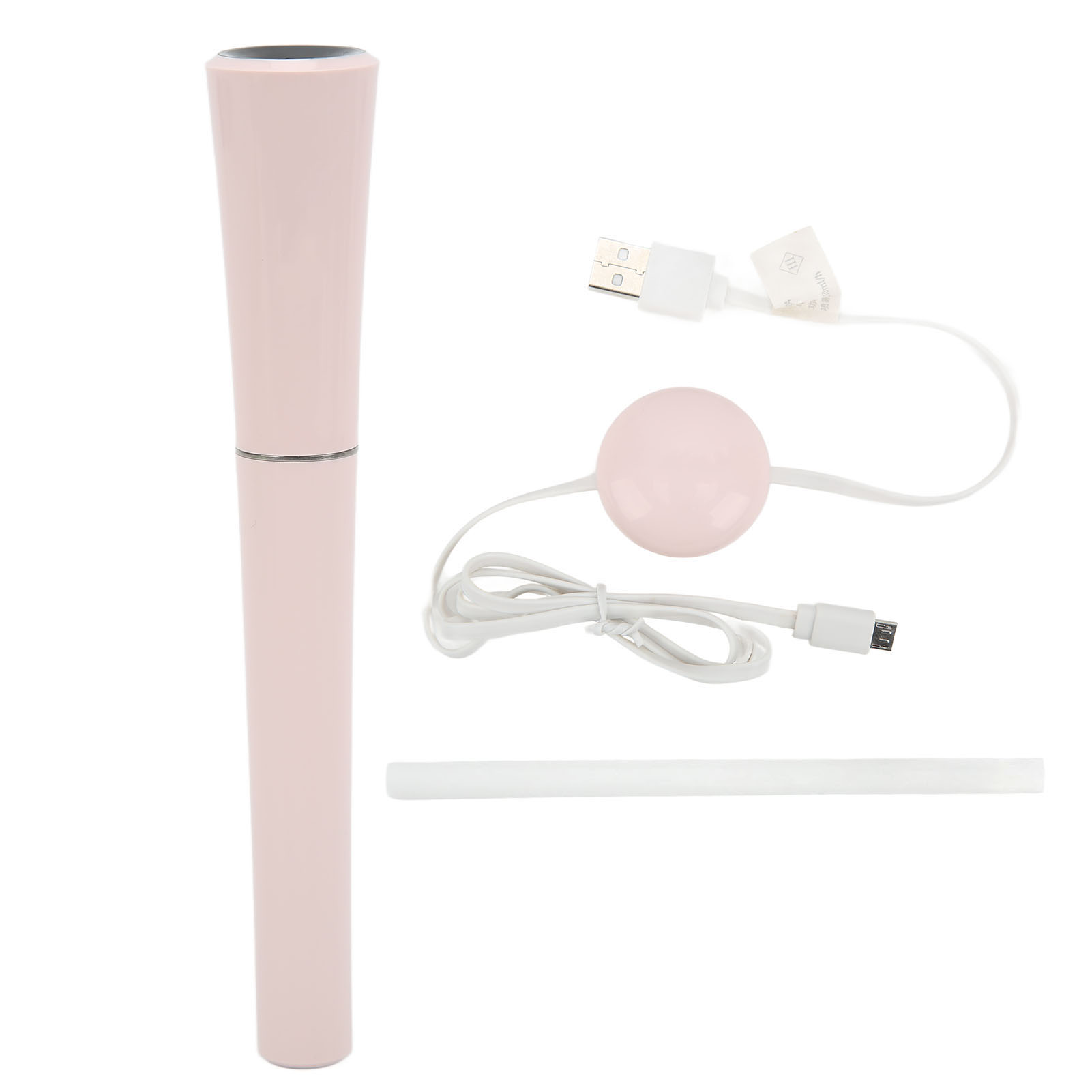 Tragbarer Rosa Luftbefeuchter Mit Abnehmbarem, Robustem Design Und Usb-anschluss Für Den Gebrauch Zu Hause Oder Im Büro.