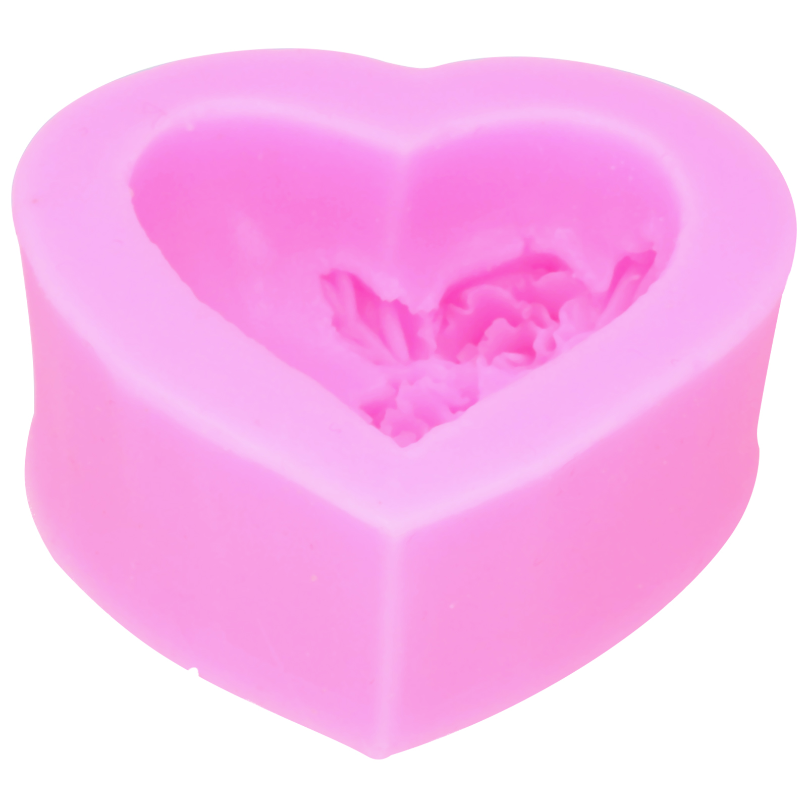 Diy-silikonform Für 3d-herzen, Rosen, Love-motive, Kuchen, Schokolade, Seife Und Kerzen