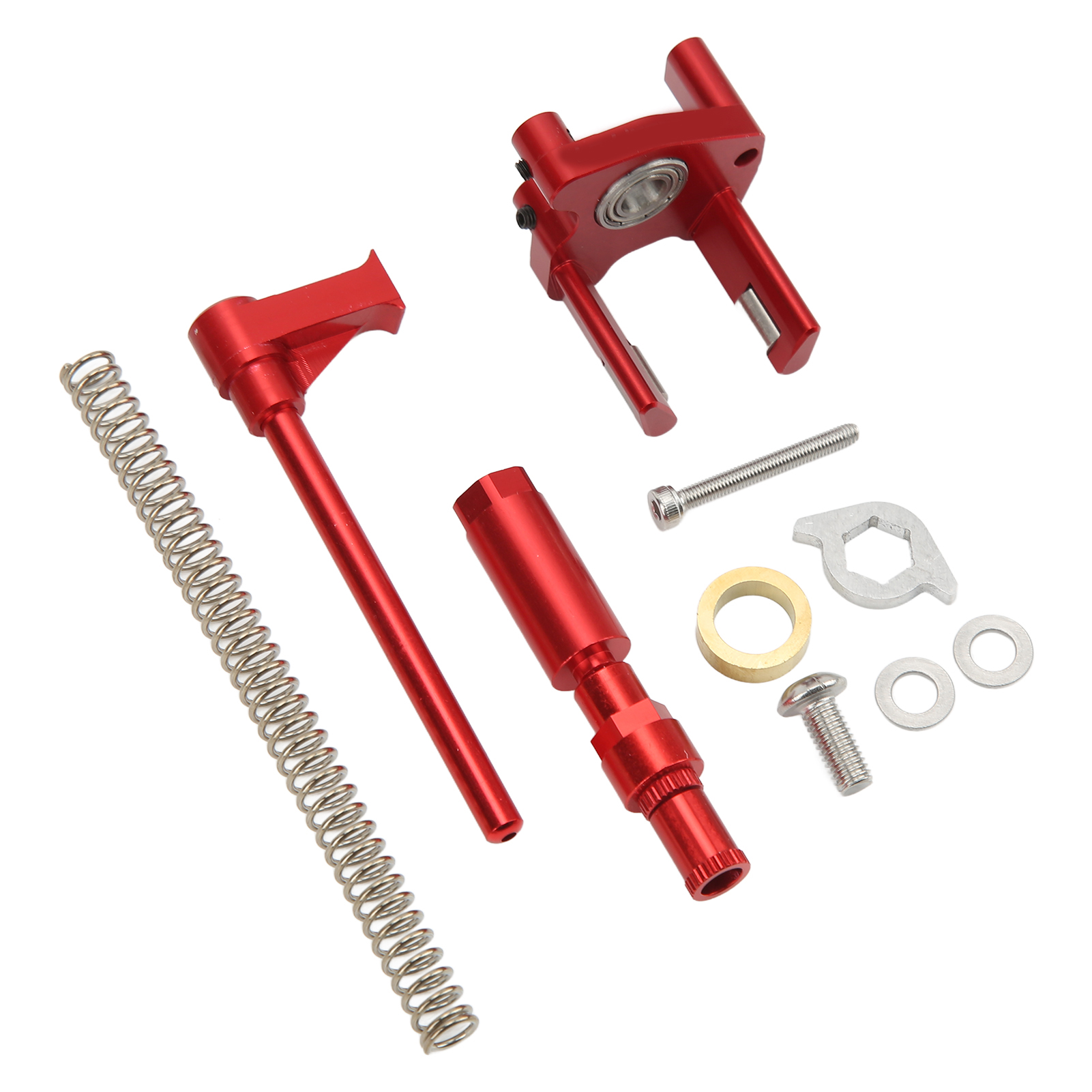 Lp Litepro 2-3-gang-schaltwerkset, Federbelasteter Kettenschieber Für Brompton, Rot