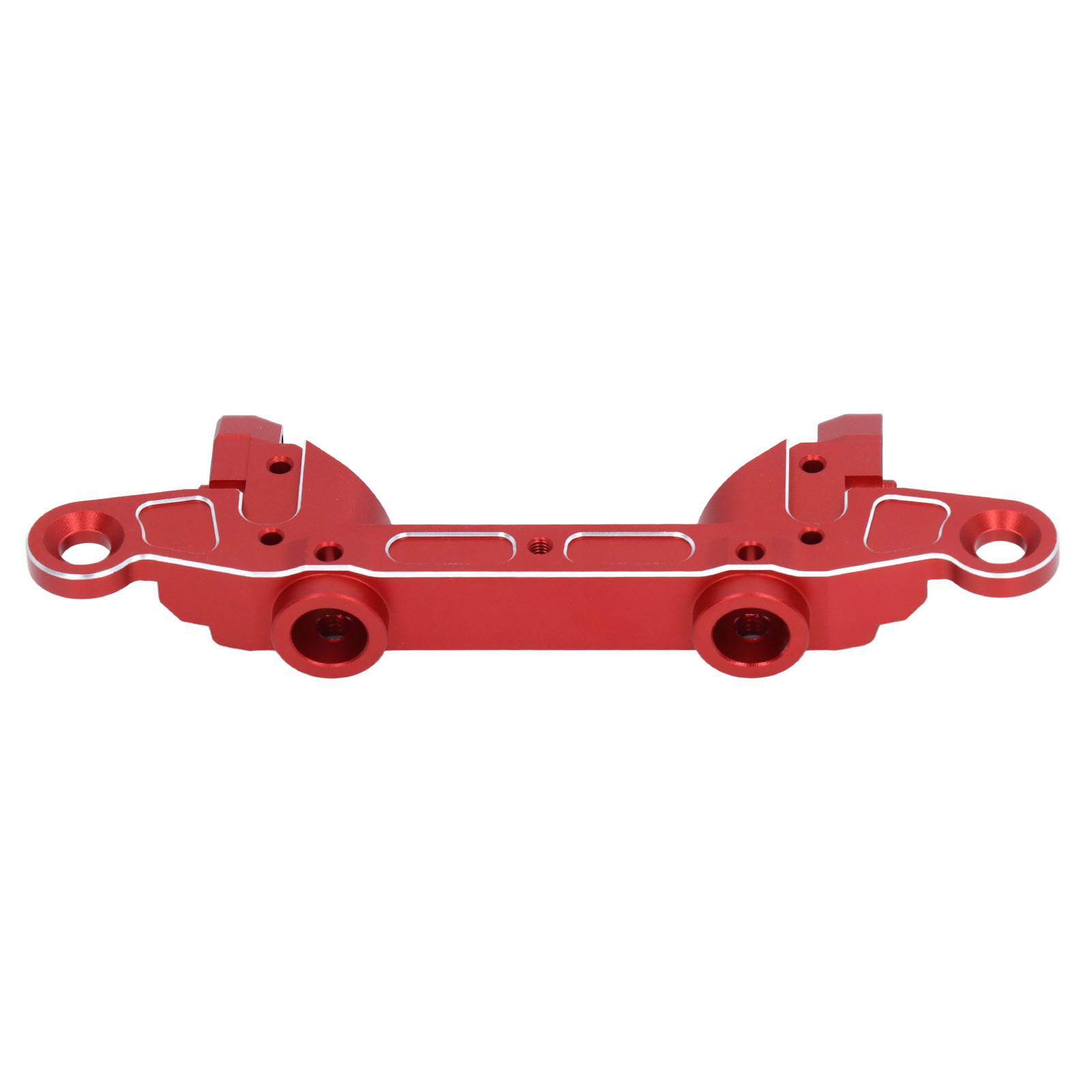 Heckstoßstange Aus Aluminiumlegierung Für Axial Scx6 1/6, Stoßstangenhalterung, Rc-ersatzteile, Rote Farbe