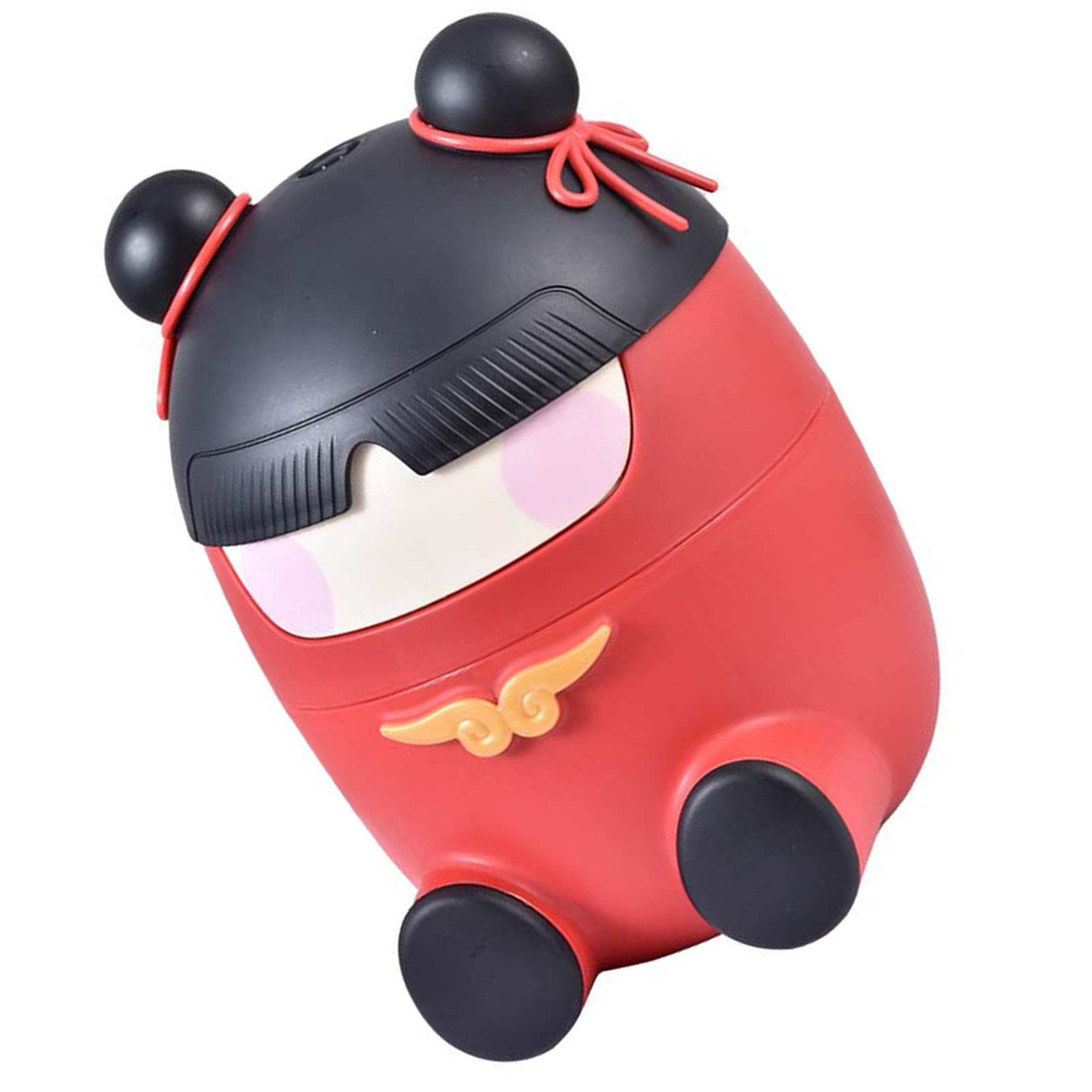 Niedliches, Abschließbares Sparschwein Für Kinder (jungen Und Mädchen), Bruchsicheres Kunststoff-sparschwein, Großes Fassungsvermögen, Rot