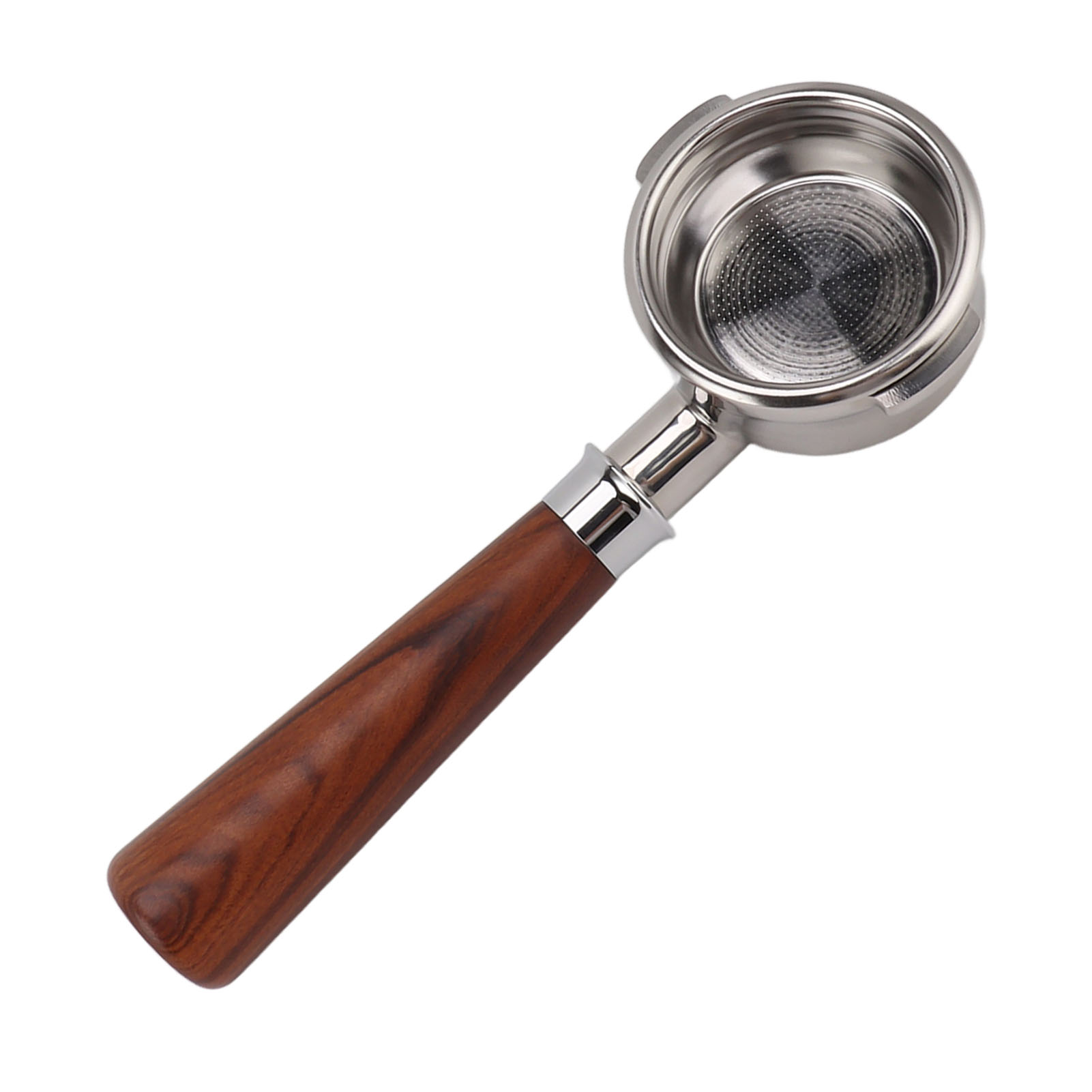 58-mm-universal-siebträger Ohne Boden, Doppelohren, Edelstahl, Kaffeemaschine, Typ A1, Rot