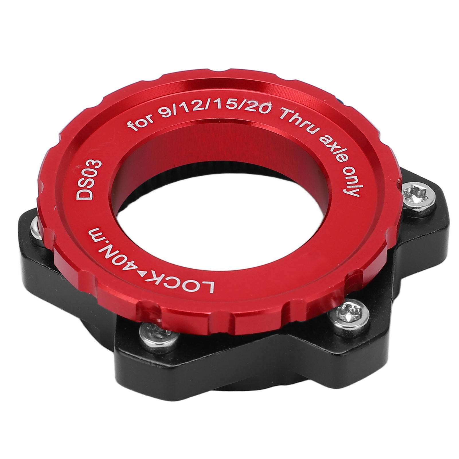 Meijun Steckachsen-nabenadapter Aus Rotem Aluminium – Centerlock-auf-6-loch-umrüstring