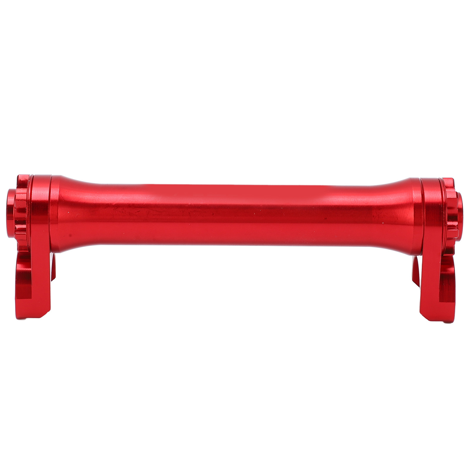Teleskopvorbau Aus Aluminiumlegierung Für Brompton 3sixty Faltrad, Leicht Einziehbares Rad, 124 Mm Länge, Rot