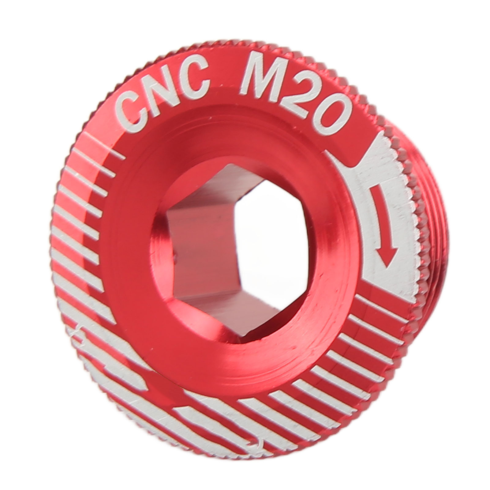 M20-kurbelschraube Aus Aluminiumlegierung Für Fahrräder, Rotes Tretlager