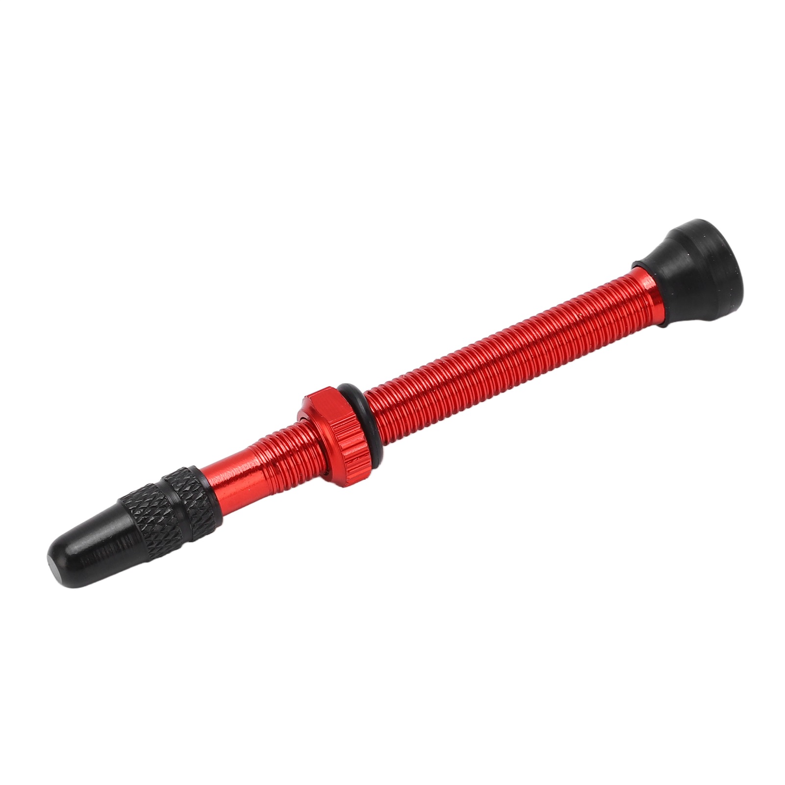 Mountainbike 60 Mm Presta-ventilschaft Aluminiumlegierung Tubeless-ventilverlängerung Fahrradzubehör Rot